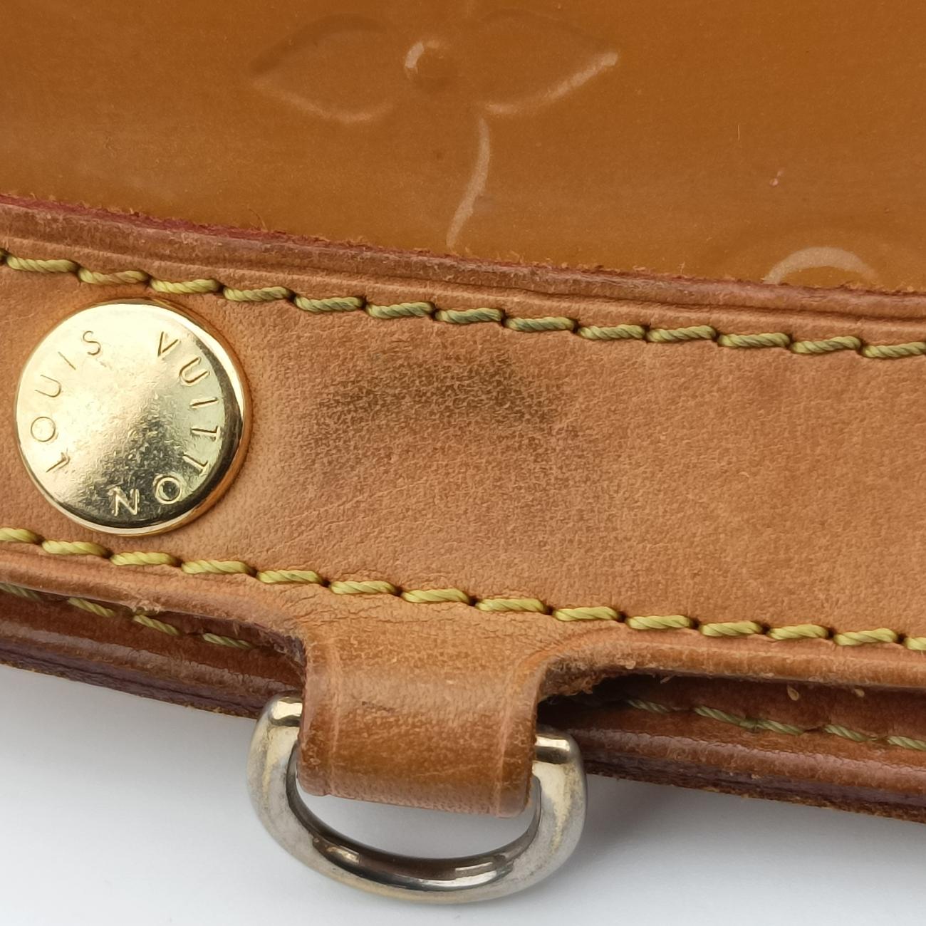 Pre-owned Louis Vuitton Bréa MM ROSE VELOURS Vernis M91588 shoulderbag | stylenewstar