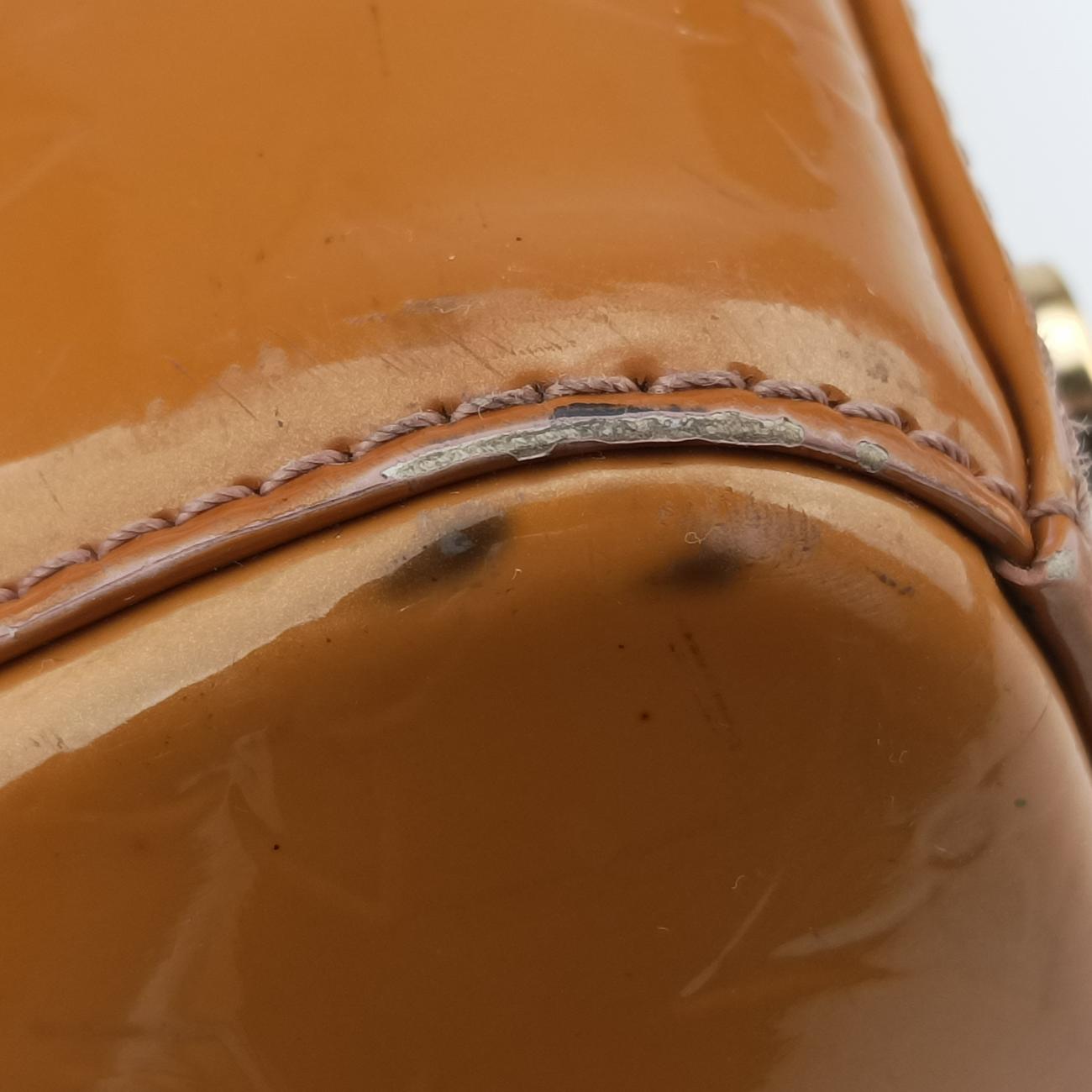 Pre-owned Louis Vuitton Bréa MM ROSE VELOURS Vernis M91588 shoulderbag | stylenewstar