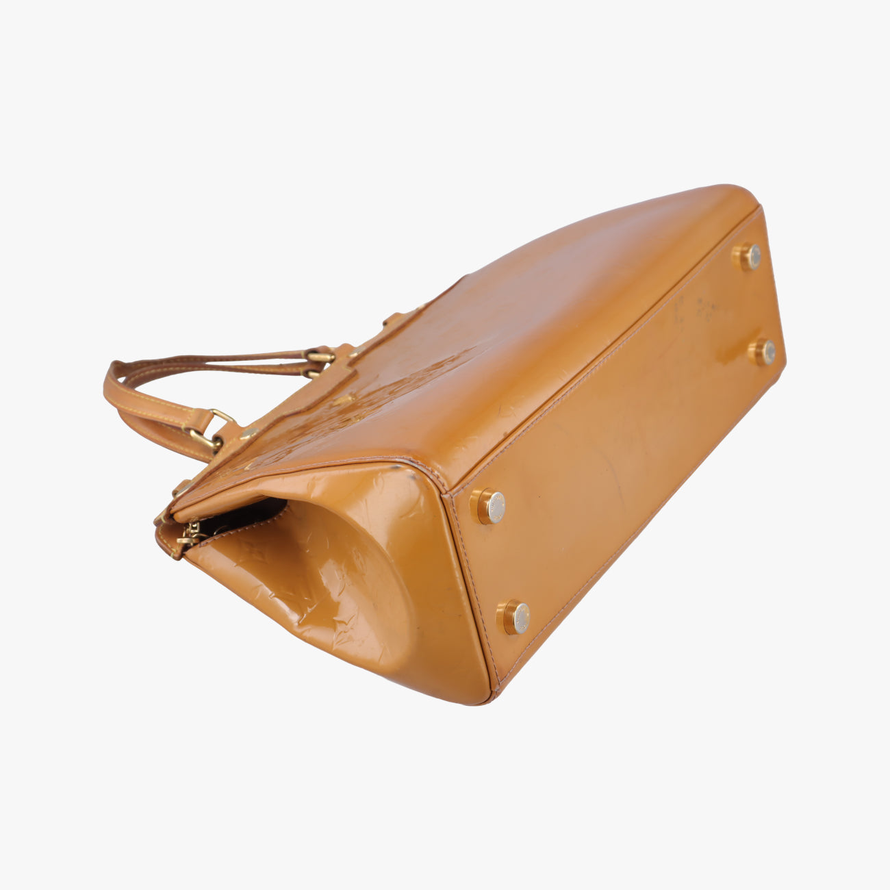 Pre-owned Louis Vuitton Bréa MM ROSE VELOURS Vernis M91588 shoulderbag | stylenewstar