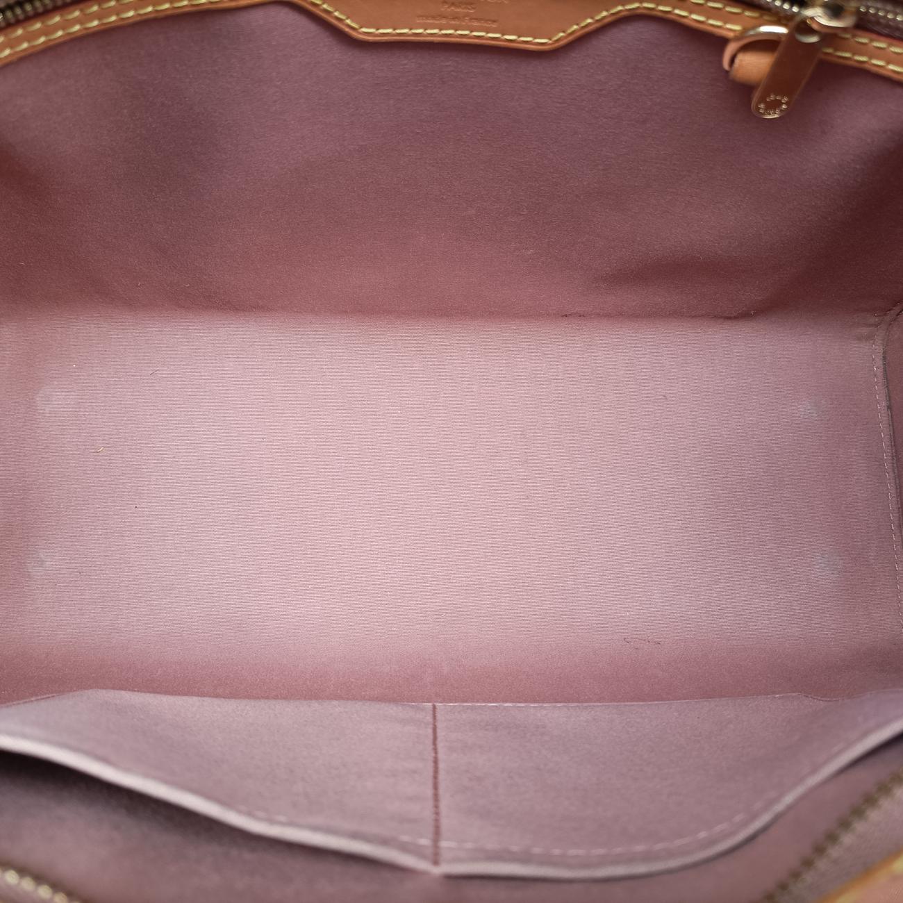 Pre-owned Louis Vuitton Bréa MM ROSE VELOURS Vernis M91588 shoulderbag | stylenewstar