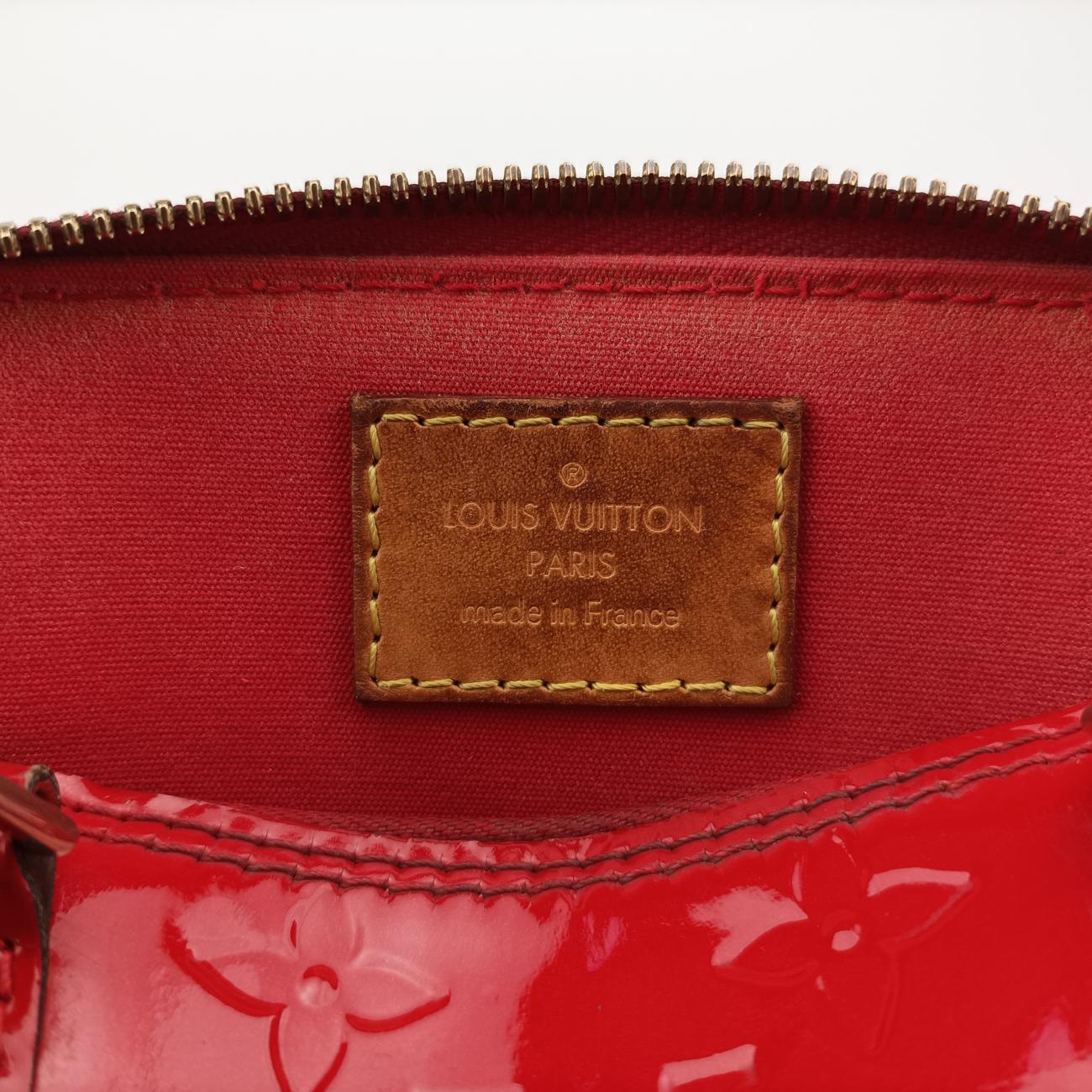 Secondhand Louis Vuitton Alma BB CERISE Vernis M90174 shoulderbag | stylenewstar