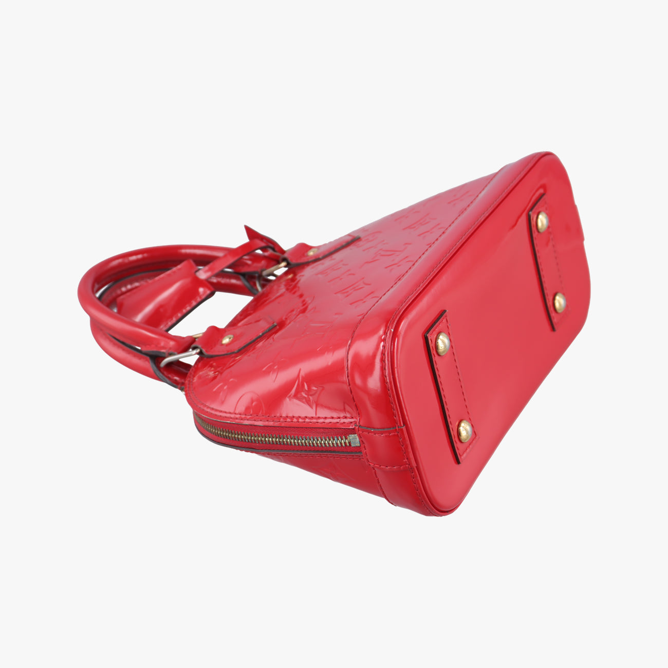 Secondhand Louis Vuitton Alma BB CERISE Vernis M90174 shoulderbag | stylenewstar