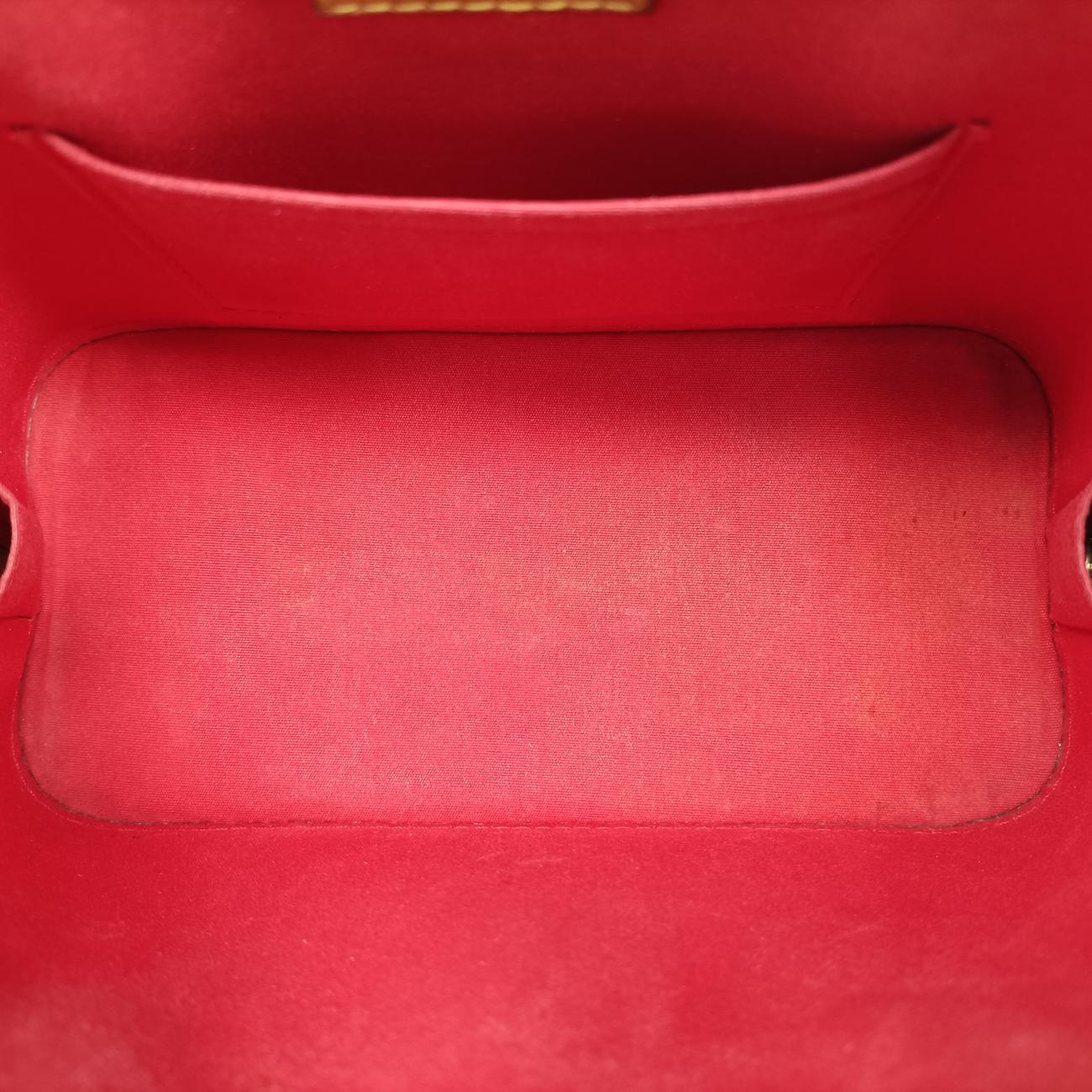 Secondhand Louis Vuitton Alma BB CERISE Vernis M90174 shoulderbag | stylenewstar