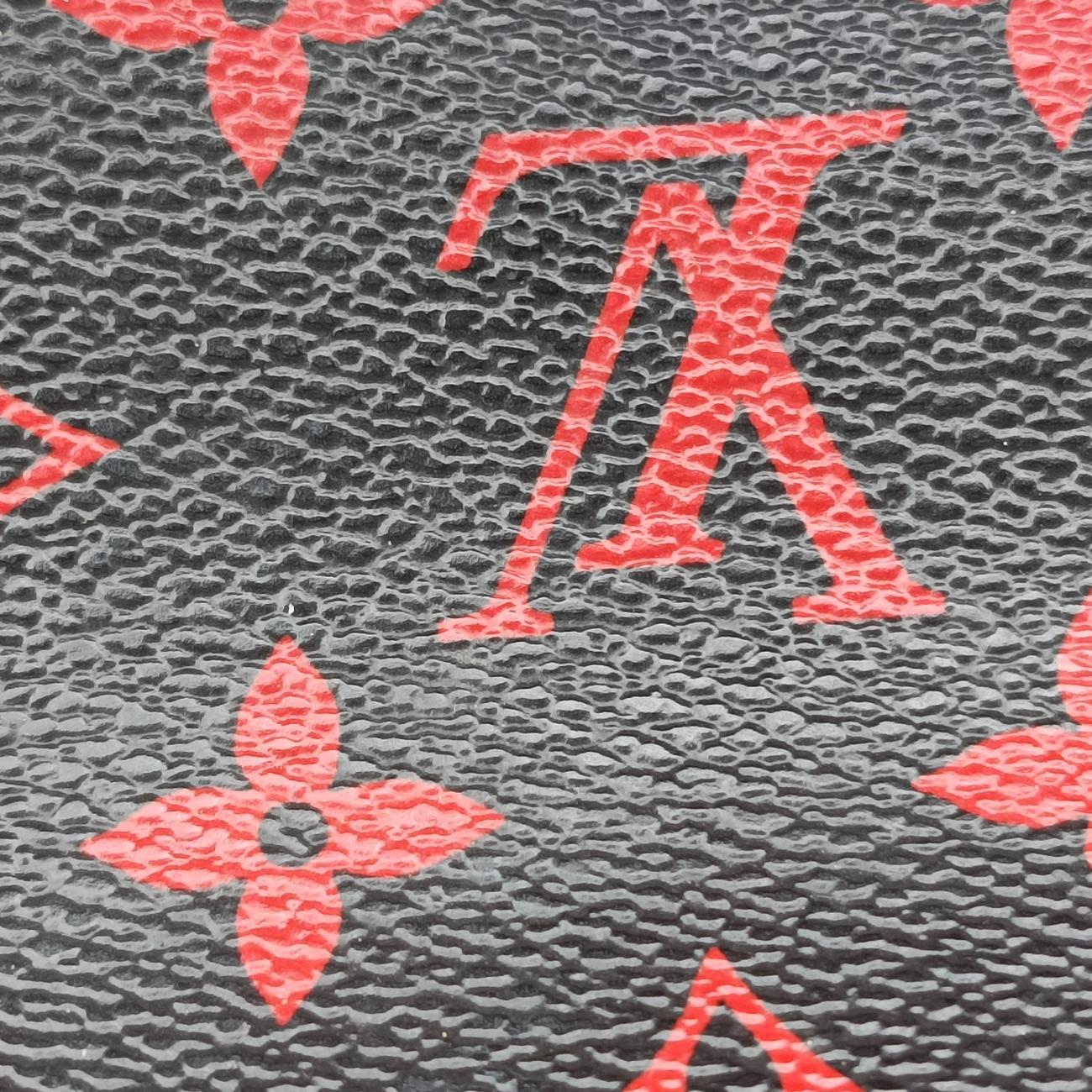 Pre-owned Louis Vuitton Pochette MéTIS MM black×Anfrarouge Monogram Canvas M41462 shoulderbag | stylenewstar