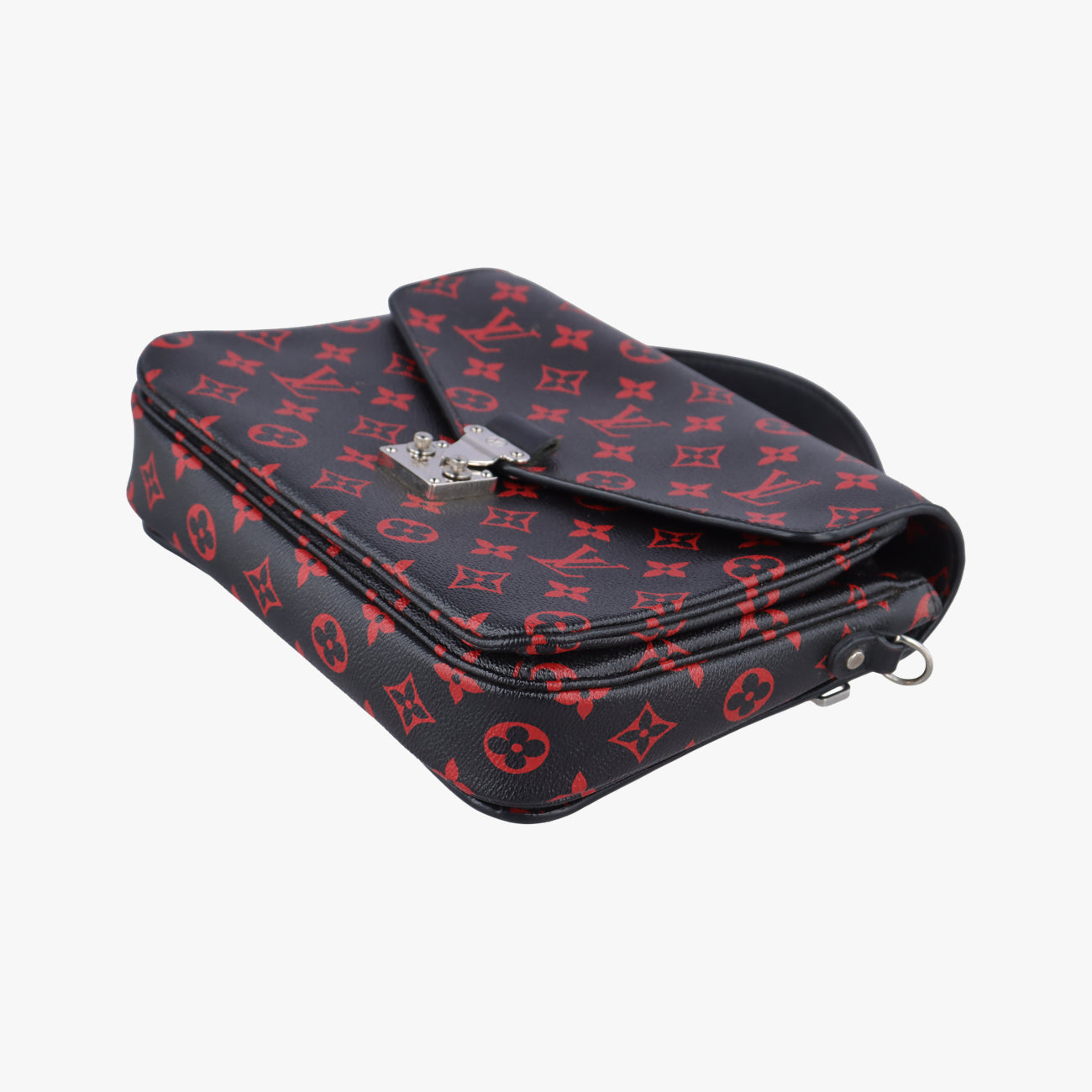 Pre-owned Louis Vuitton Pochette MéTIS MM black×Anfrarouge Monogram Canvas M41462 shoulderbag | stylenewstar