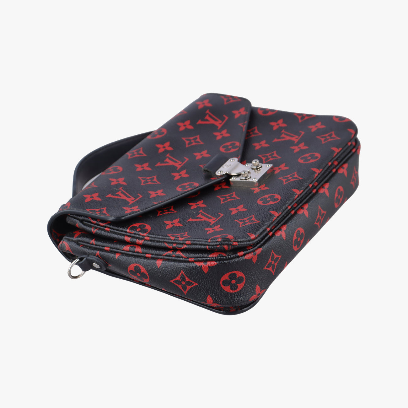 Pre-owned Louis Vuitton Pochette MéTIS MM black×Anfrarouge Monogram Canvas M41462 shoulderbag | stylenewstar