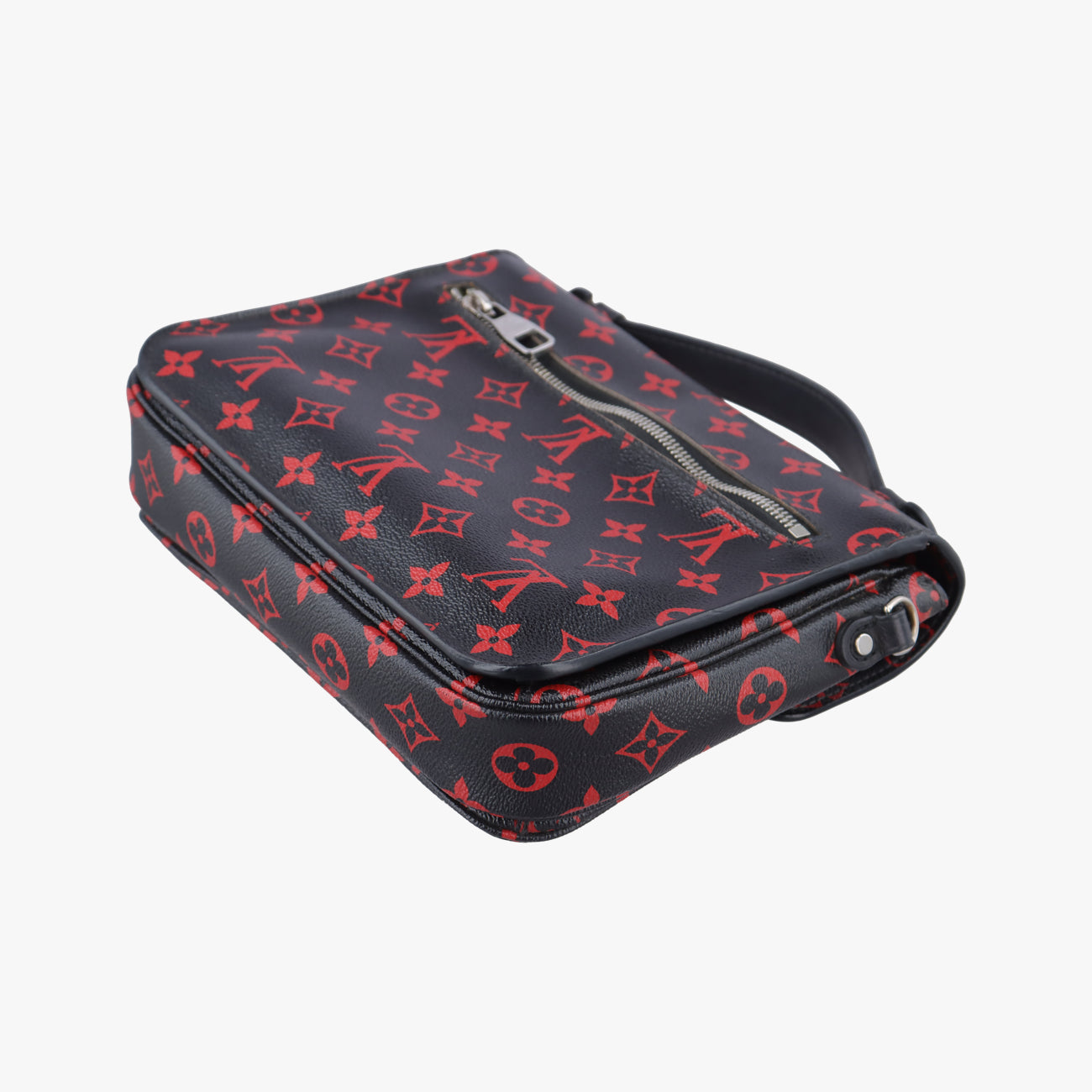 Pre-owned Louis Vuitton Pochette MéTIS MM black×Anfrarouge Monogram Canvas M41462 shoulderbag | stylenewstar