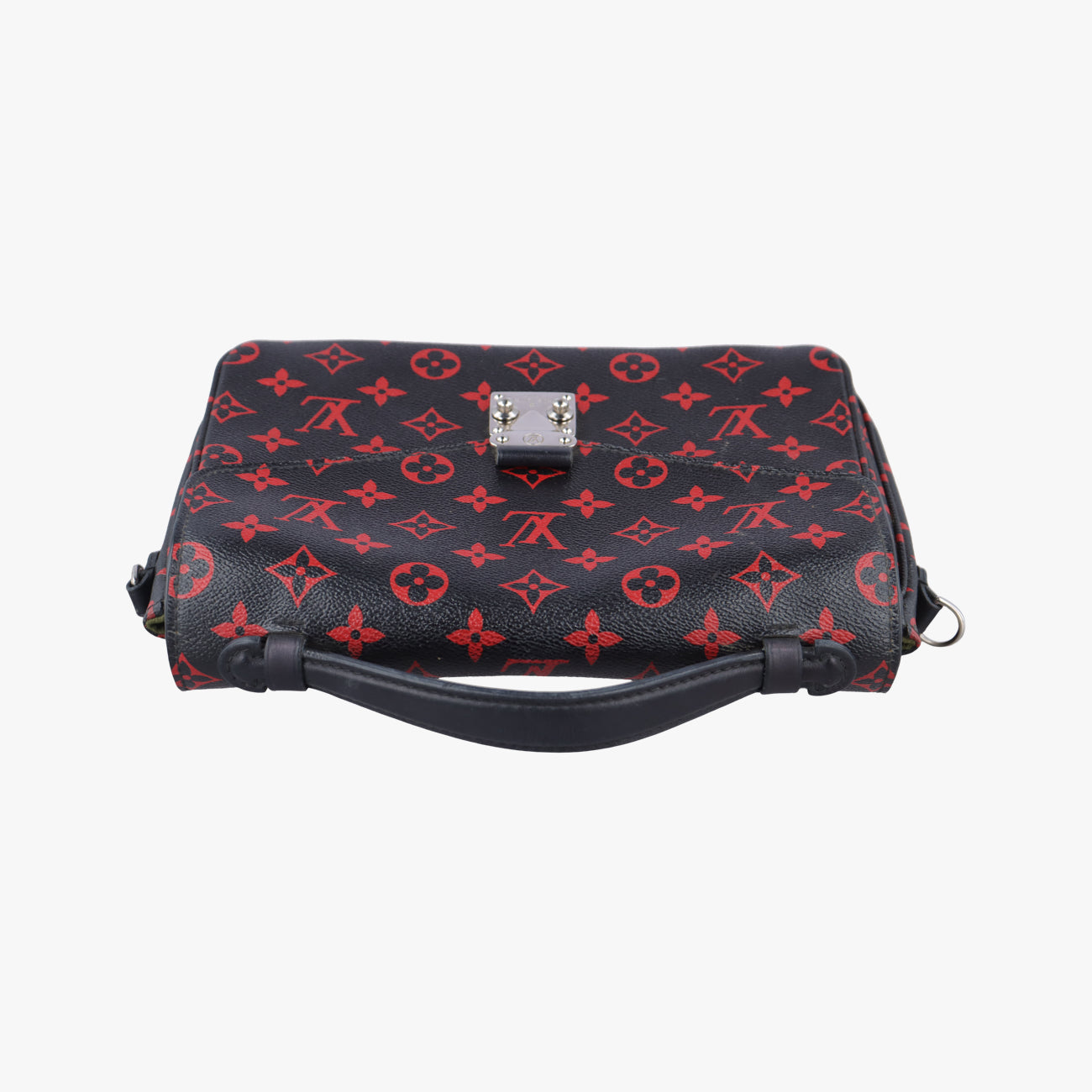 Pre-owned Louis Vuitton Pochette MéTIS MM black×Anfrarouge Monogram Canvas M41462 shoulderbag | stylenewstar