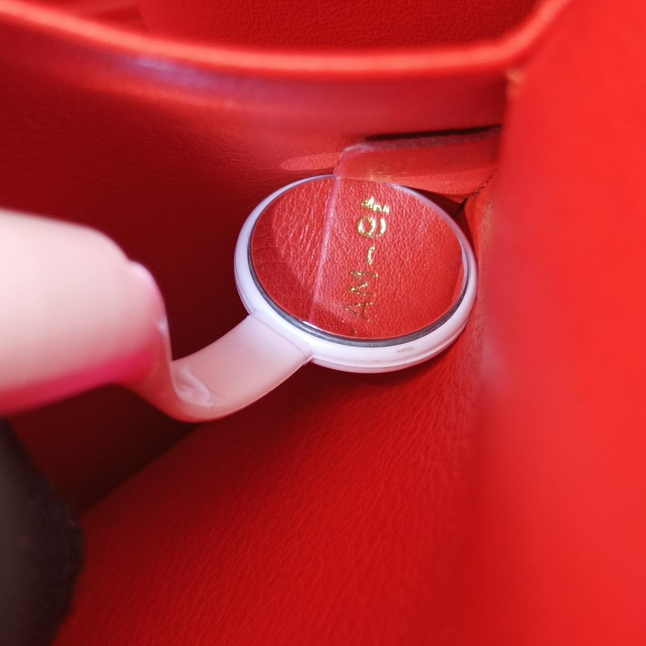 Pre-owned Christian Dior Diorissimo Rose Leather  shoulderbag | stylenewstar