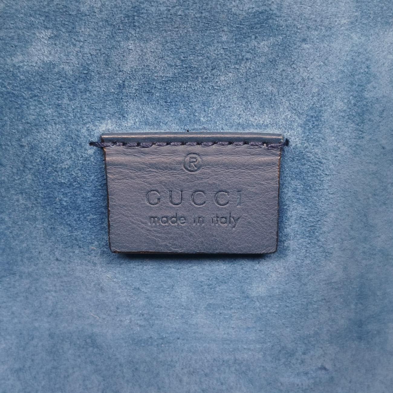 Vintage Gucci Dionysus Beige×Blue×Multicolour PVC coated canvas × suede 400249 shoulderbag | stylenewstar