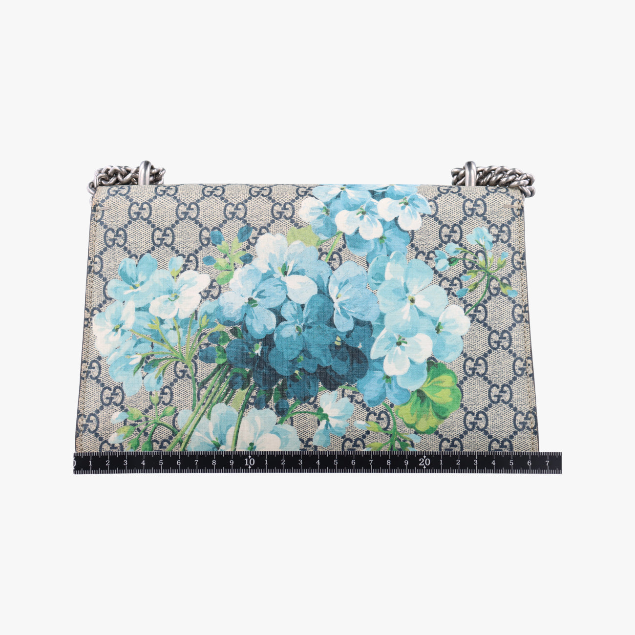 Vintage Gucci Dionysus Beige×Blue×Multicolour PVC coated canvas × suede 400249 shoulderbag | stylenewstar