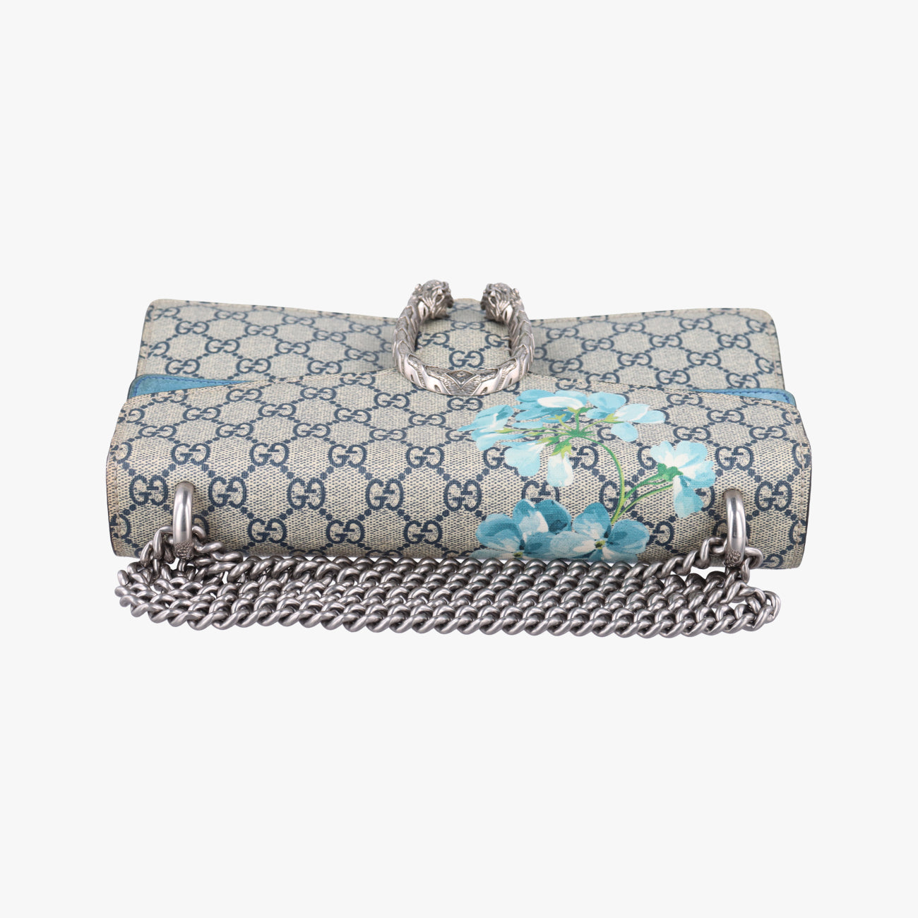 Vintage Gucci Dionysus Beige×Blue×Multicolour PVC coated canvas × suede 400249 shoulderbag | stylenewstar