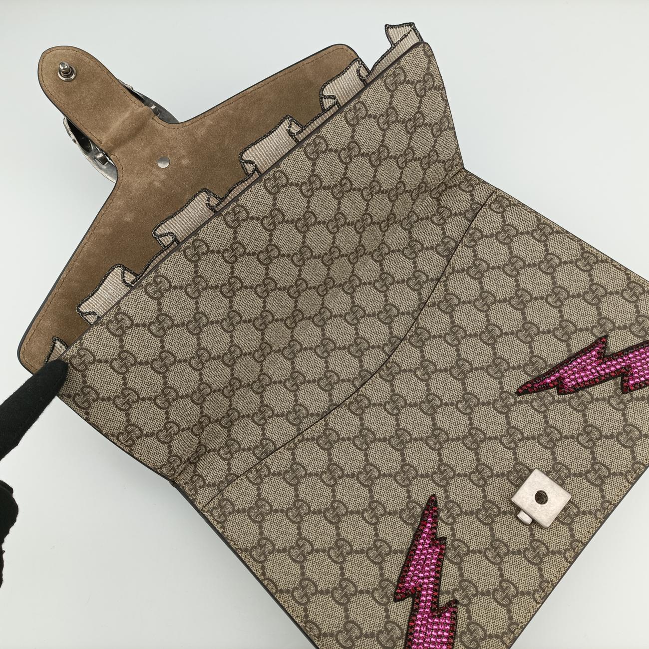 Vintage Gucci Dionysus beige×Multicolour PVC coated canvas 400235 shoulderbag | stylenewstar