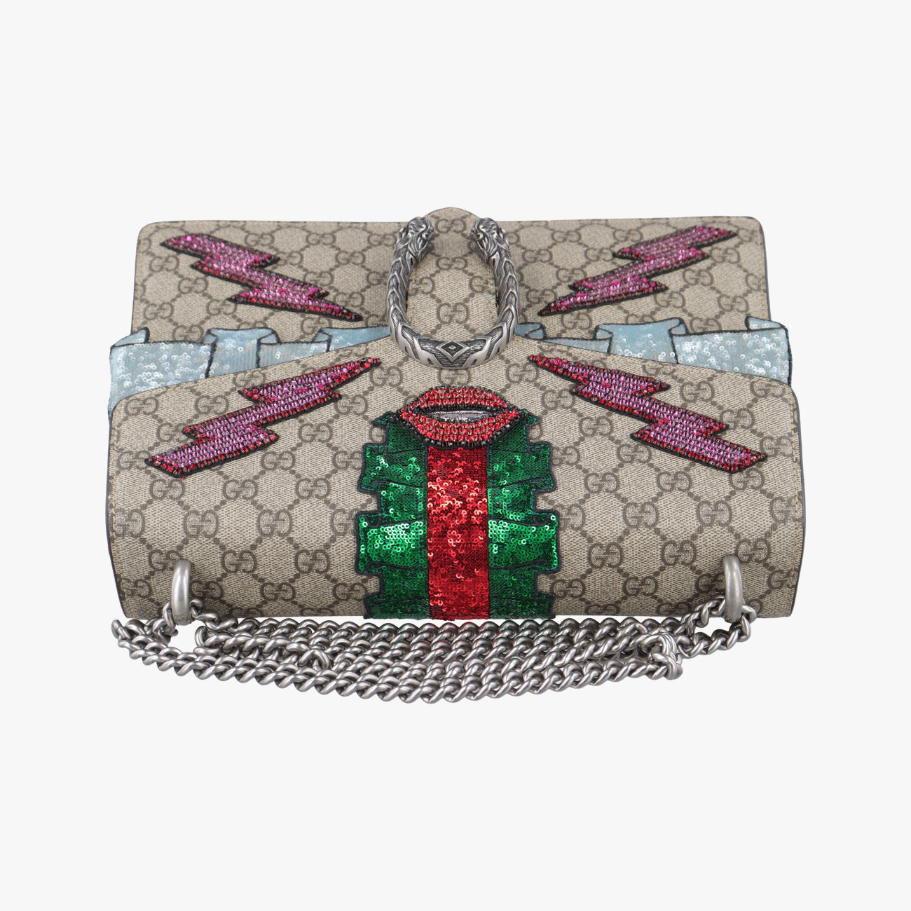Vintage Gucci Dionysus beige×Multicolour PVC coated canvas 400235 shoulderbag | stylenewstar