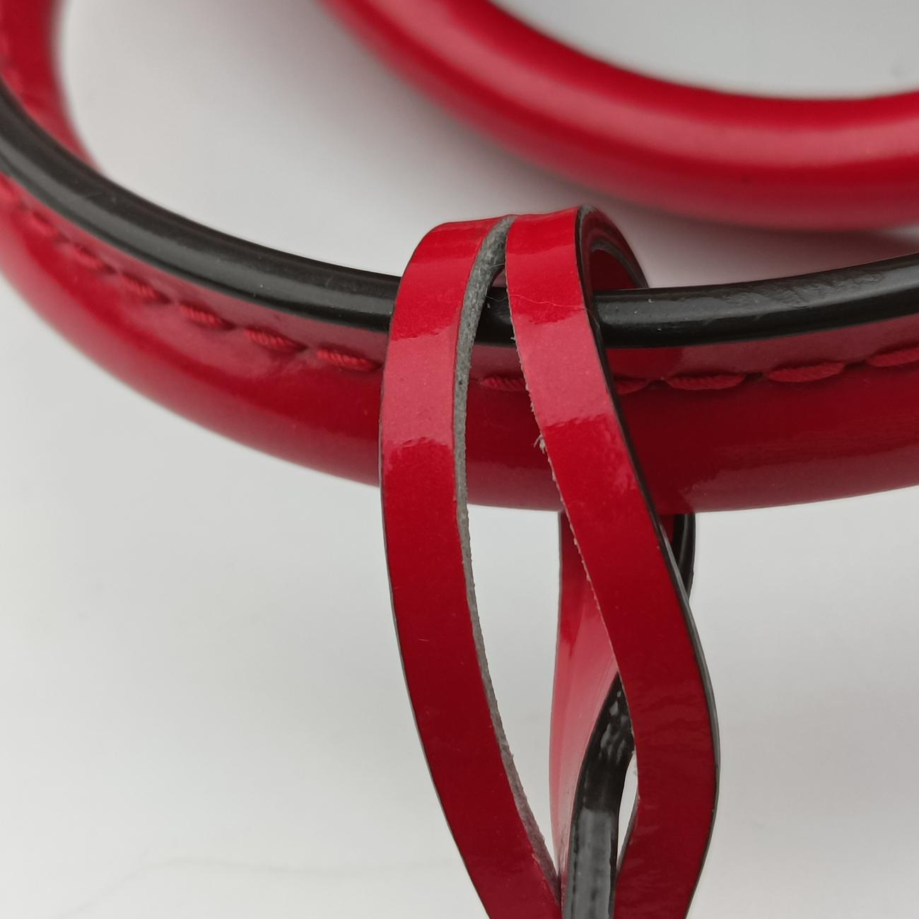 Pre-owned Louis Vuitton MONTAIGNE BB CERISE Vernis M50170 shoulderbag | stylenewstar