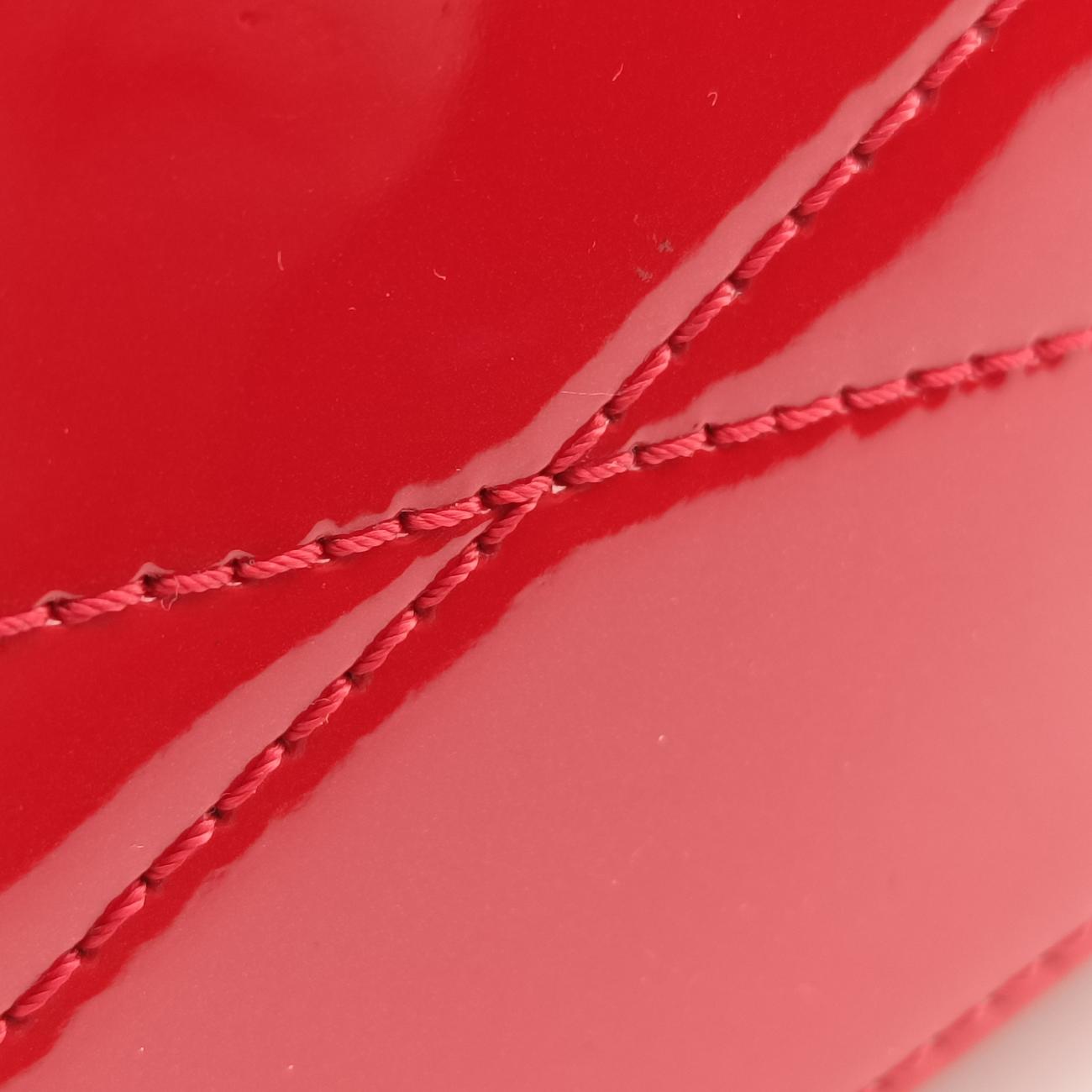 Pre-owned Louis Vuitton MONTAIGNE BB CERISE Vernis M50170 shoulderbag | stylenewstar