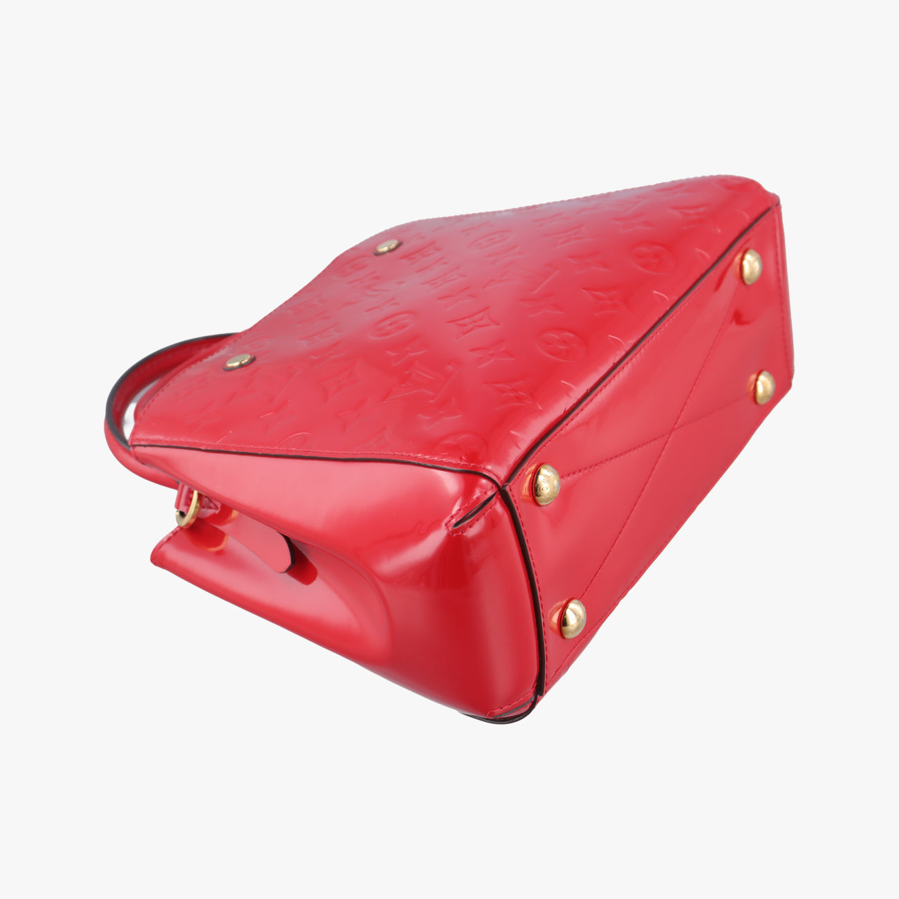 Pre-owned Louis Vuitton MONTAIGNE BB CERISE Vernis M50170 shoulderbag | stylenewstar