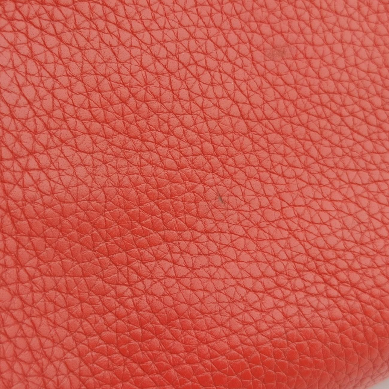 Pre-owned Celine luggage nano shopper Orange leather  shoulderbag | stylenewstar