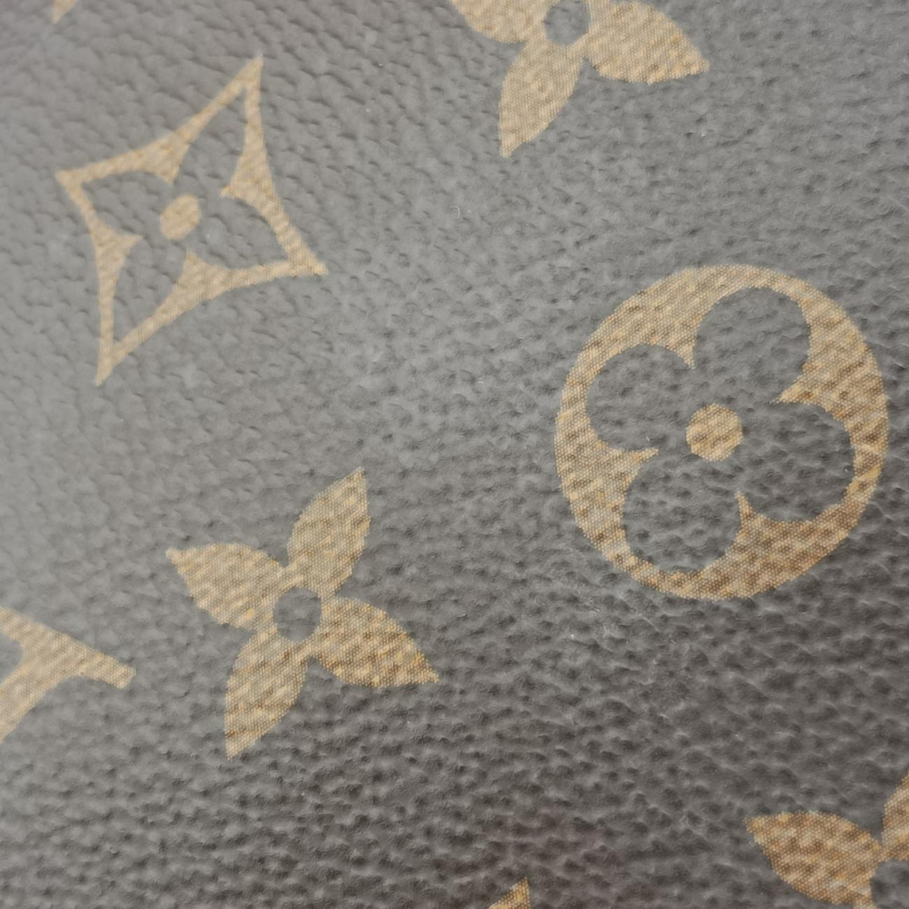 Pre-owned Louis Vuitton FLANDRIN Brown×CERISE Monogram Canvas×calf leather M41596 shoulderbag | stylenewstar