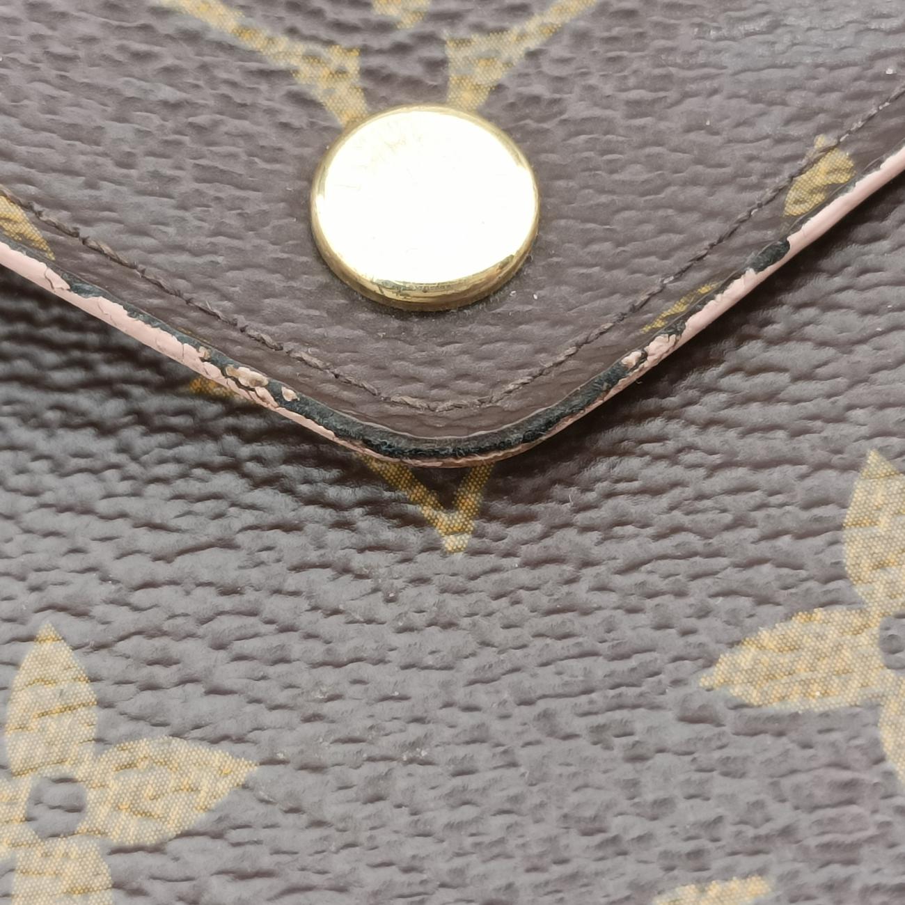 Pre-owned Louis Vuitton Pochette Kirigami Brown Monogram Canvas M62034 clutchbag | stylenewstar