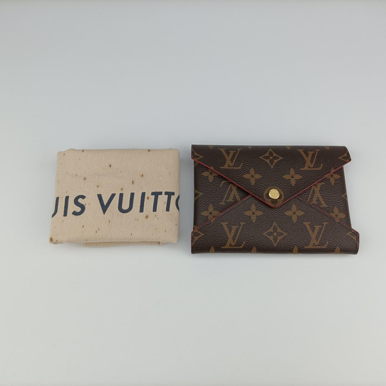 Pre-owned Louis Vuitton Pochette Kirigami Brown Monogram Canvas M62034 clutchbag | stylenewstar