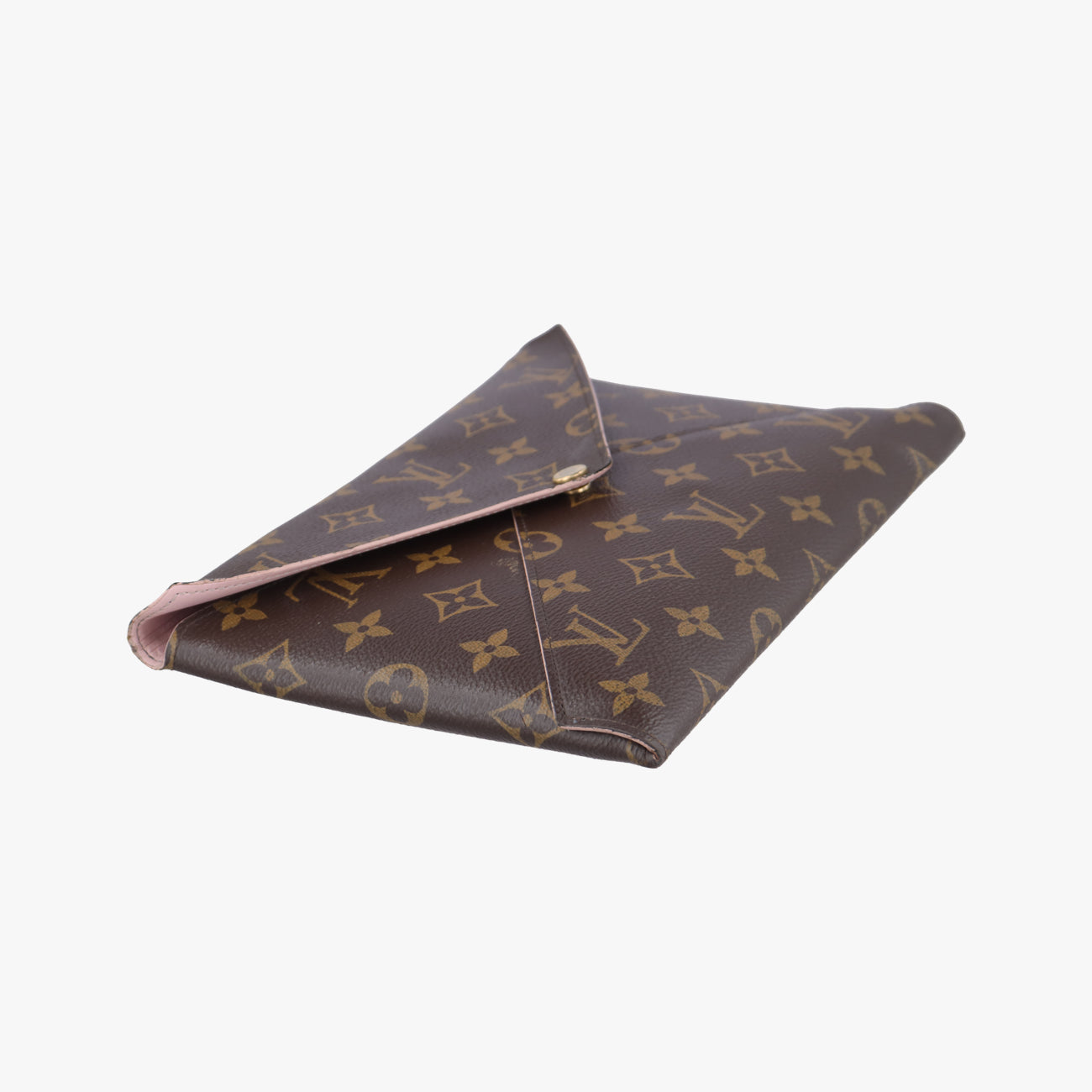 Pre-owned Louis Vuitton Pochette Kirigami Brown Monogram Canvas M62034 clutchbag | stylenewstar