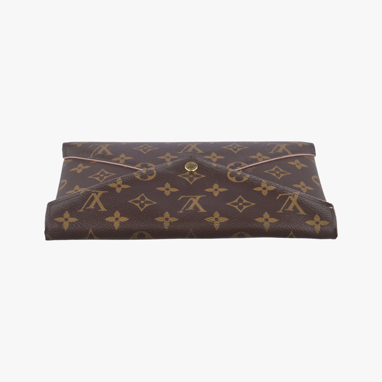 Pre-owned Louis Vuitton Pochette Kirigami Brown Monogram Canvas M62034 clutchbag | stylenewstar