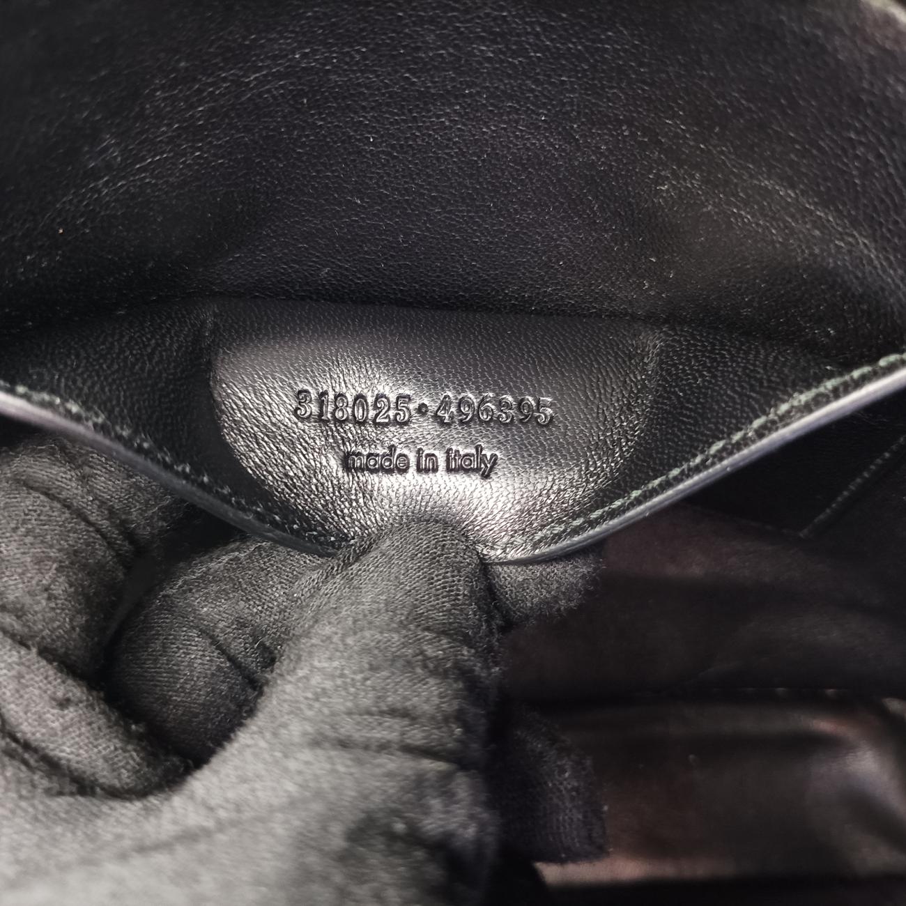 Pre-owned Yves Saint Laurent Classic Lulu Black Suede x leather 318025 shoulderbag | stylenewstar