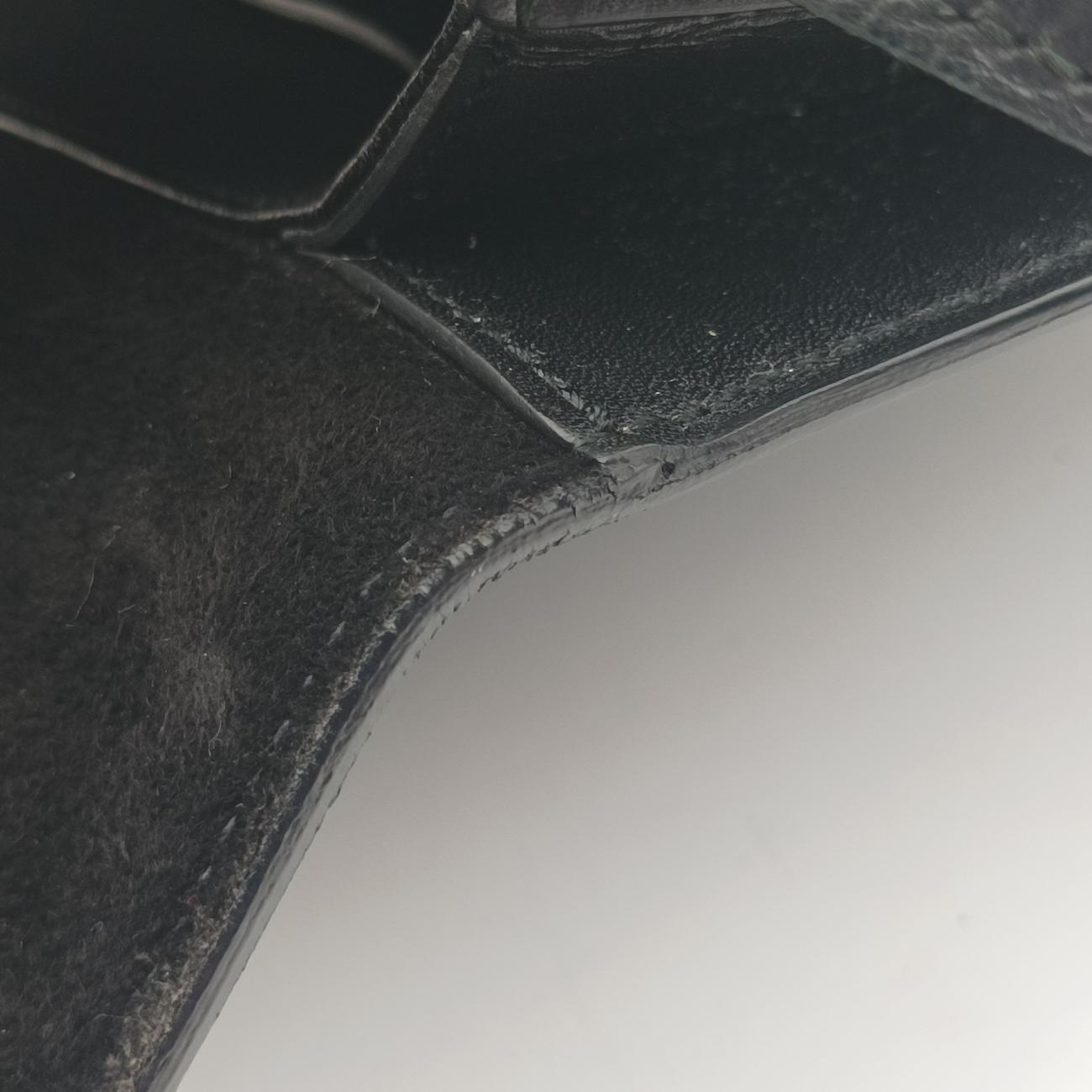 Pre-owned Yves Saint Laurent Classic Lulu Black Suede x leather 318025 shoulderbag | stylenewstar