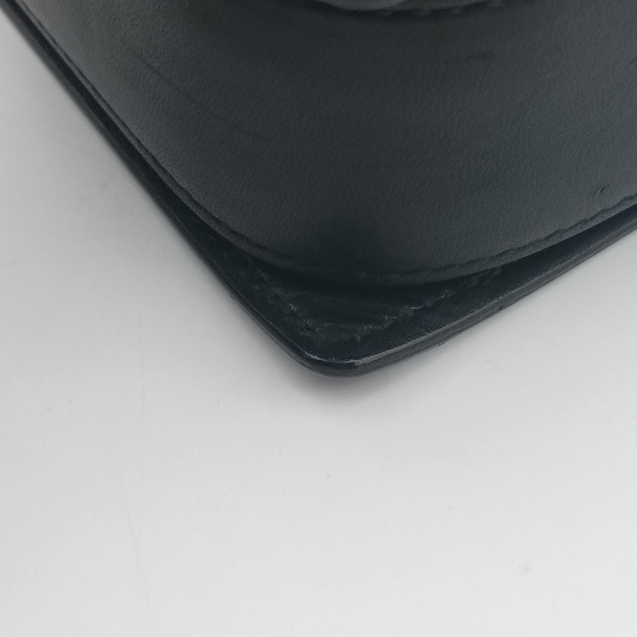 Pre-owned Yves Saint Laurent Classic Lulu Black Suede x leather 318025 shoulderbag | stylenewstar