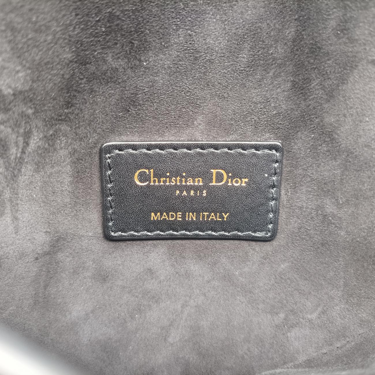 Secondhand Christian Dior saddle Black leather  bum bag/waist bag | stylenewstar