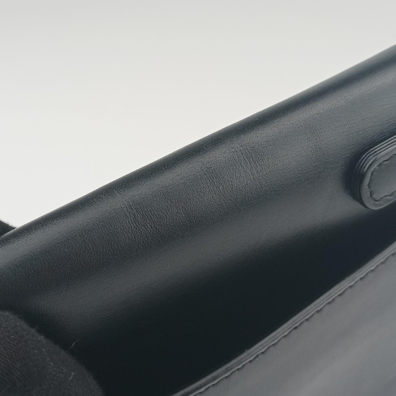 Secondhand Christian Dior saddle Black leather  bum bag/waist bag | stylenewstar