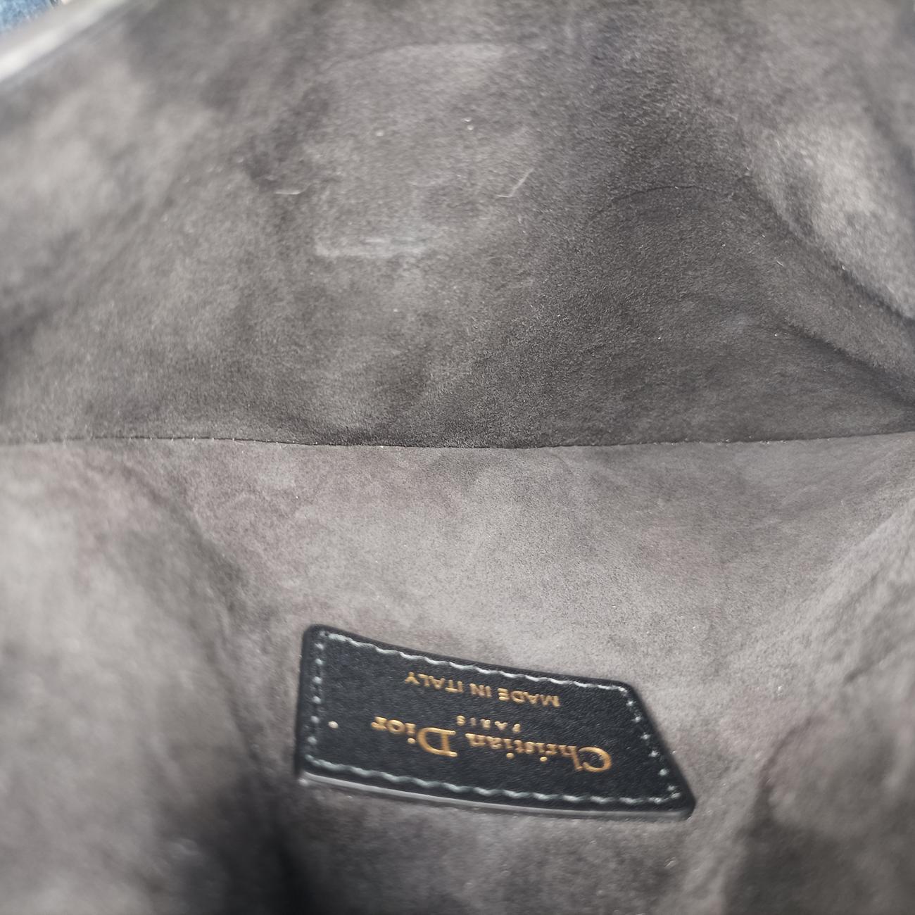 Secondhand Christian Dior saddle Black leather  bum bag/waist bag | stylenewstar