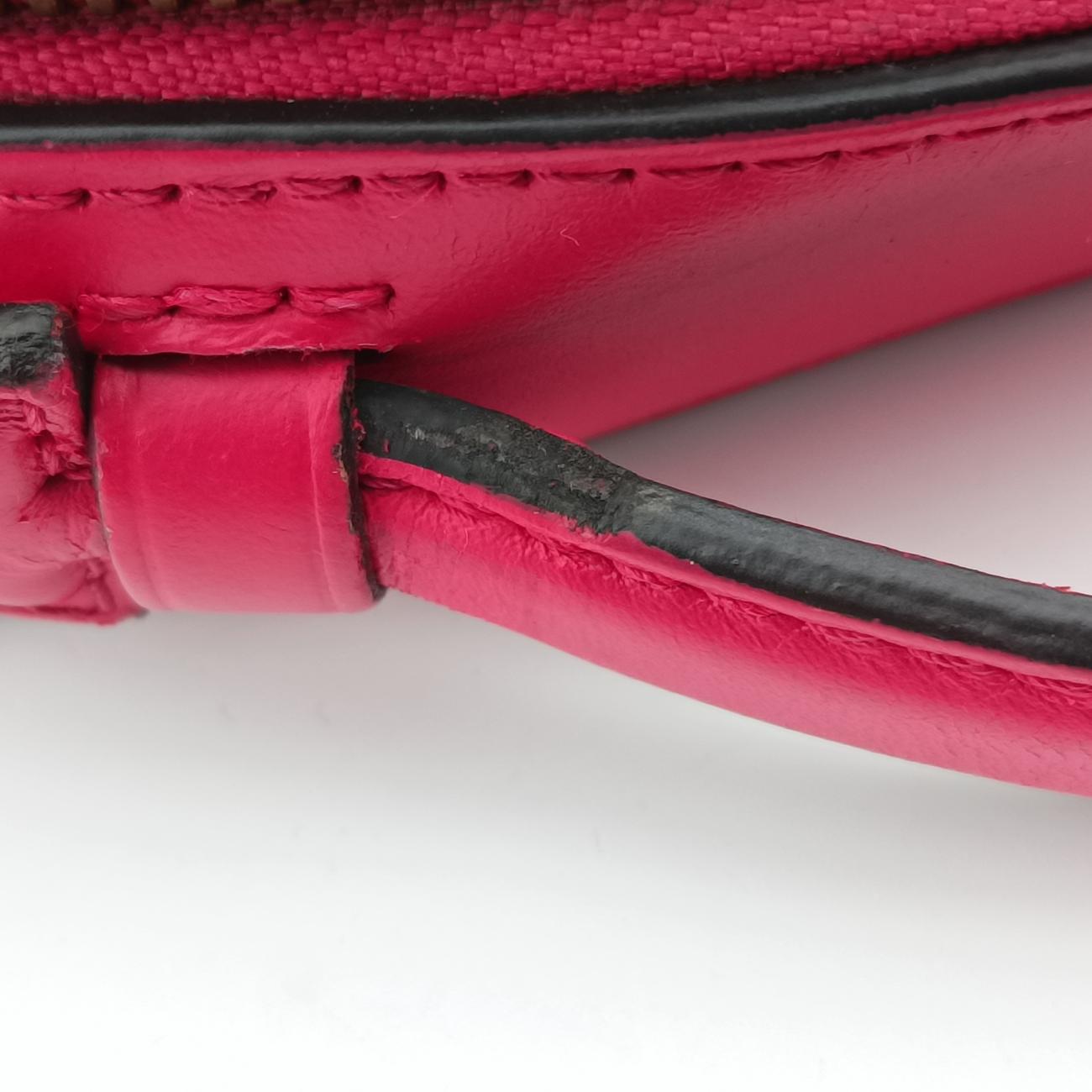 Vintage Louis Vuitton SAINTONGE brown×Freesia Monogram Canvas×calf leather M43557 shoulderbag | stylenewstar