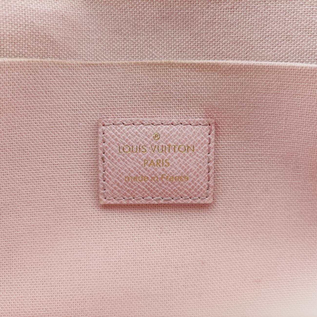 Secondhand Louis Vuitton Pochette FéLICIE AZUR Damier Canvas N63106 shoulderbag | stylenewstar