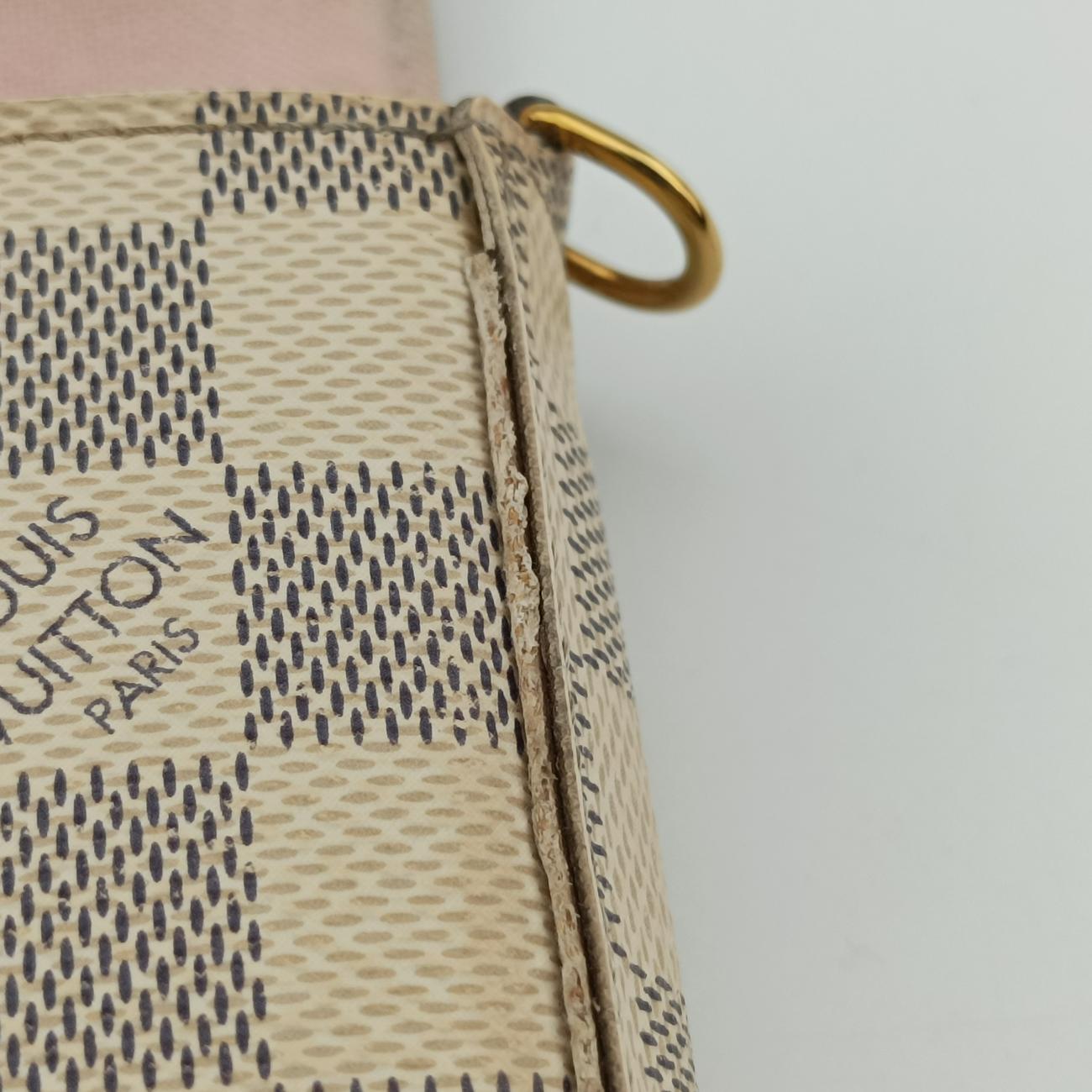 Secondhand Louis Vuitton Pochette FéLICIE AZUR Damier Canvas N63106 shoulderbag | stylenewstar