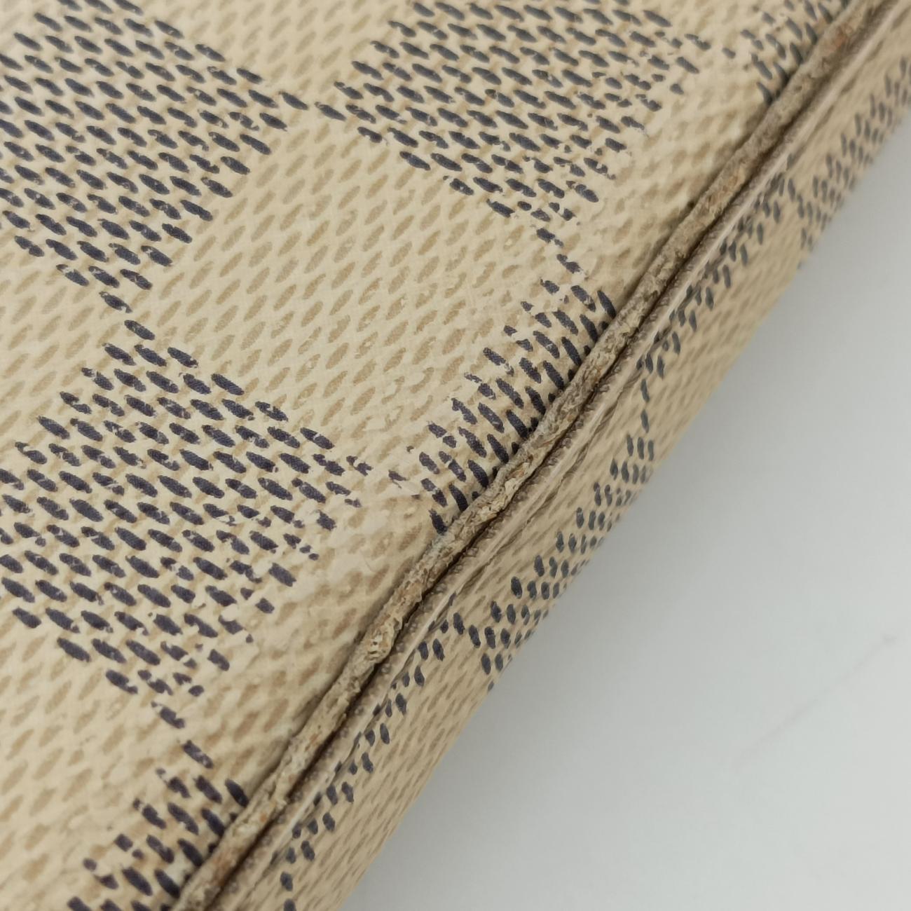 Secondhand Louis Vuitton Pochette FéLICIE AZUR Damier Canvas N63106 shoulderbag | stylenewstar