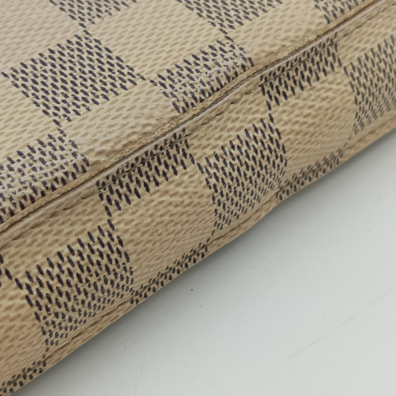 Secondhand Louis Vuitton Pochette FéLICIE AZUR Damier Canvas N63106 shoulderbag | stylenewstar