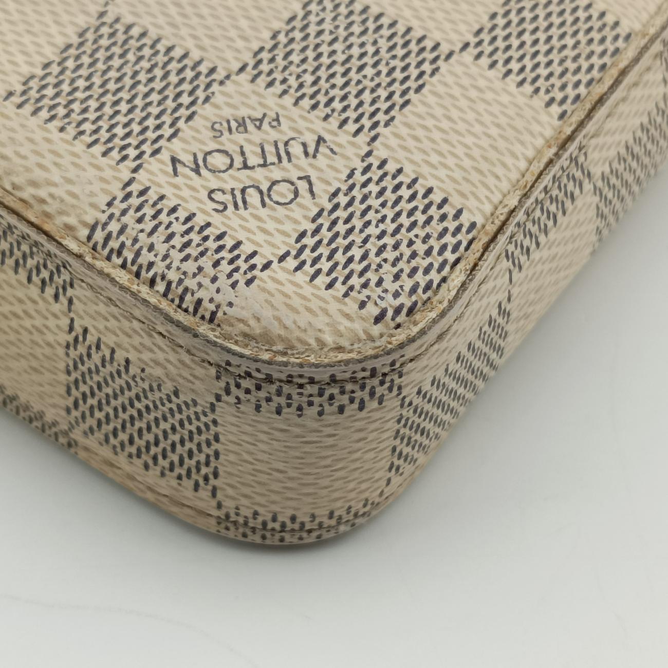 Secondhand Louis Vuitton Pochette FéLICIE AZUR Damier Canvas N63106 shoulderbag | stylenewstar