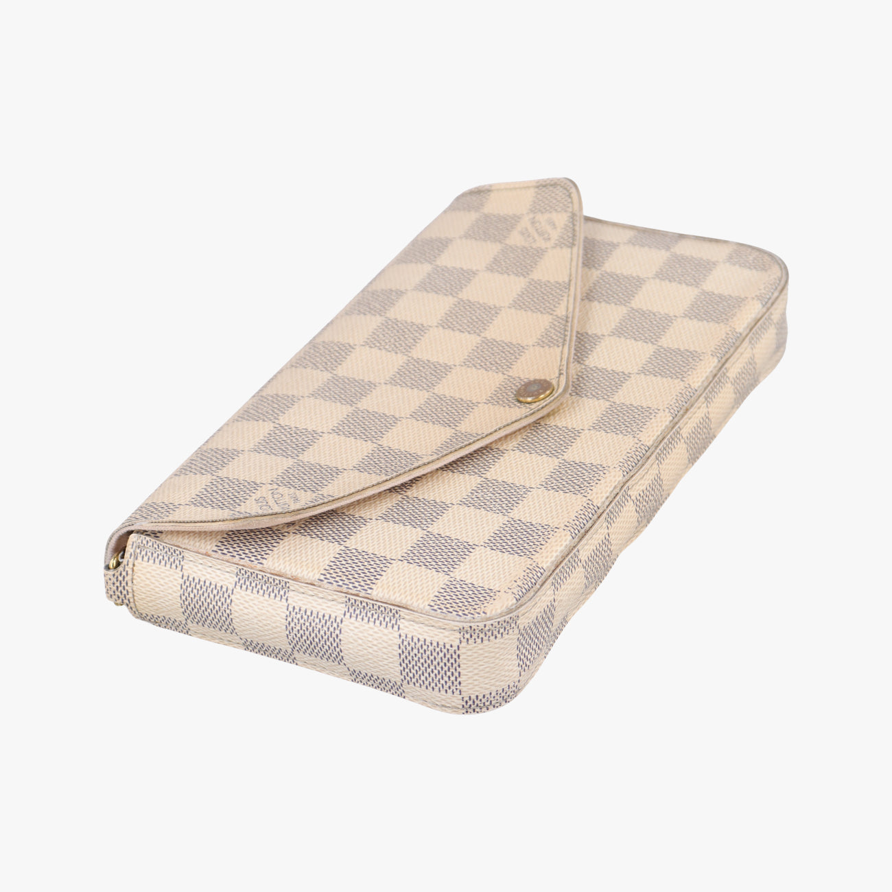 Secondhand Louis Vuitton Pochette FéLICIE AZUR Damier Canvas N63106 shoulderbag | stylenewstar