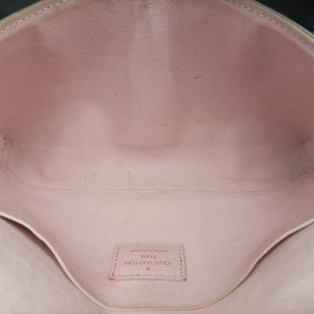 Secondhand Louis Vuitton Pochette FéLICIE AZUR Damier Canvas N63106 shoulderbag | stylenewstar