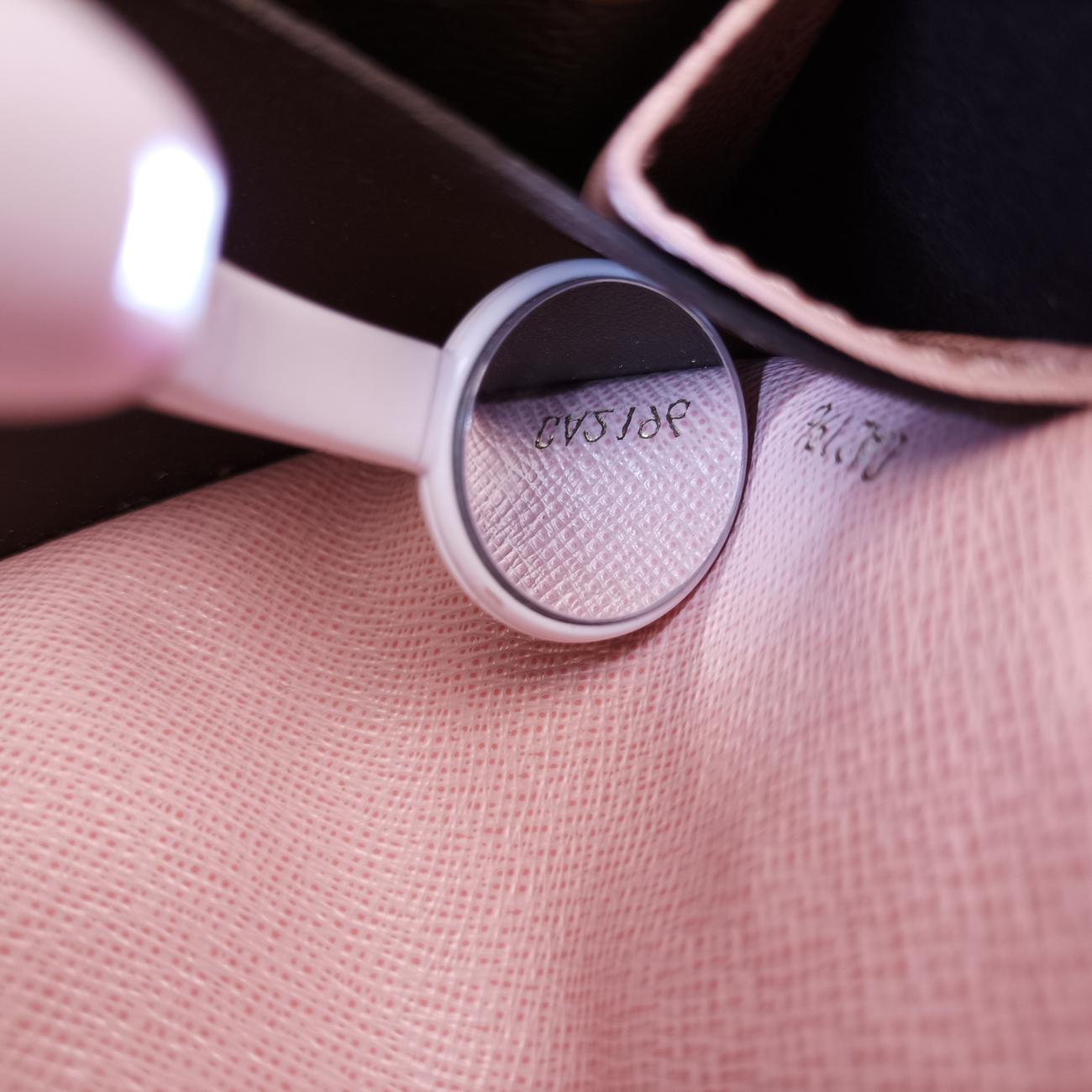 Pre-owned Louis Vuitton Portefeuille Emily Brown×Rose Ballerine Monogram Canvas M61289 others | stylenewstar