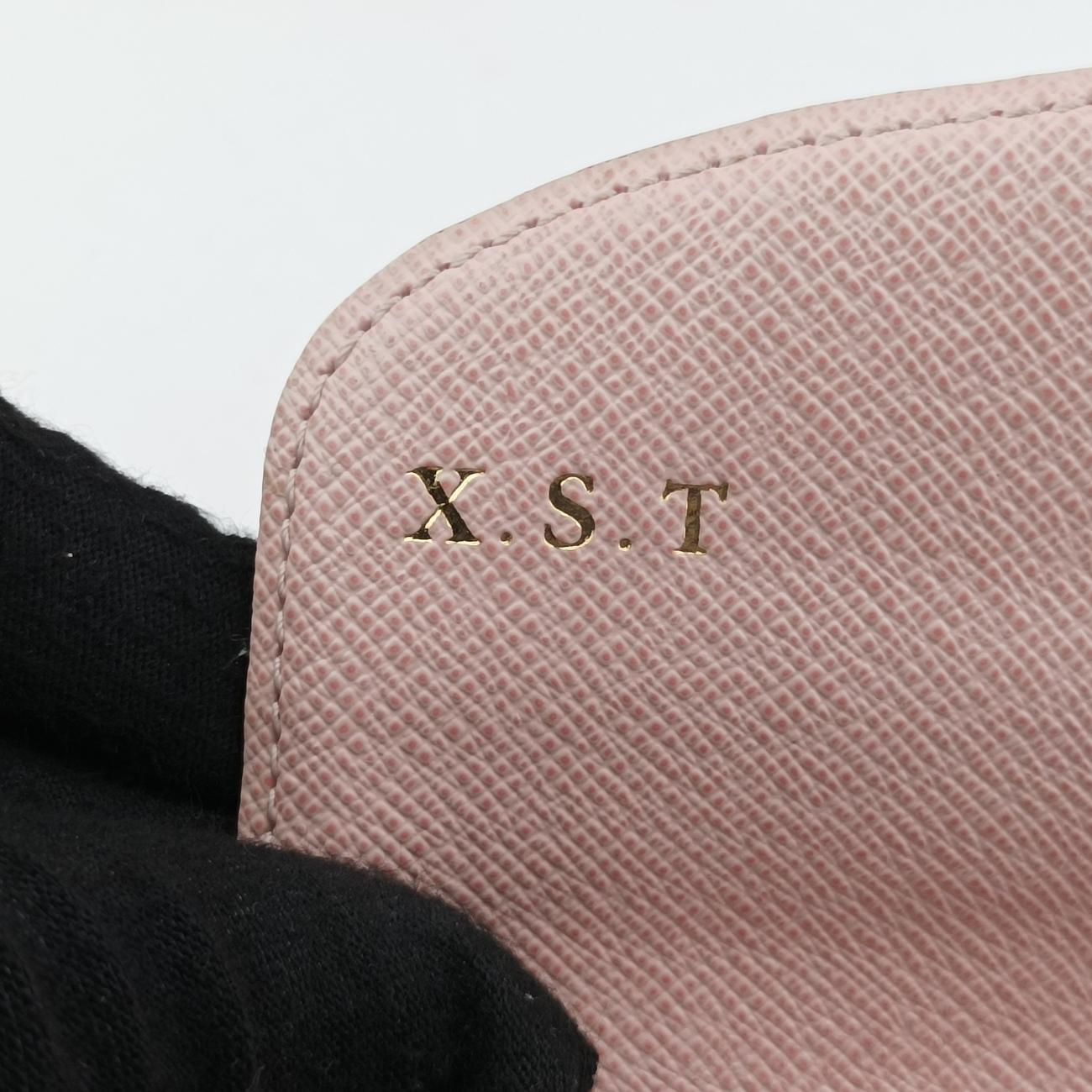 Pre-owned Louis Vuitton Portefeuille Emily Brown×Rose Ballerine Monogram Canvas M61289 others | stylenewstar