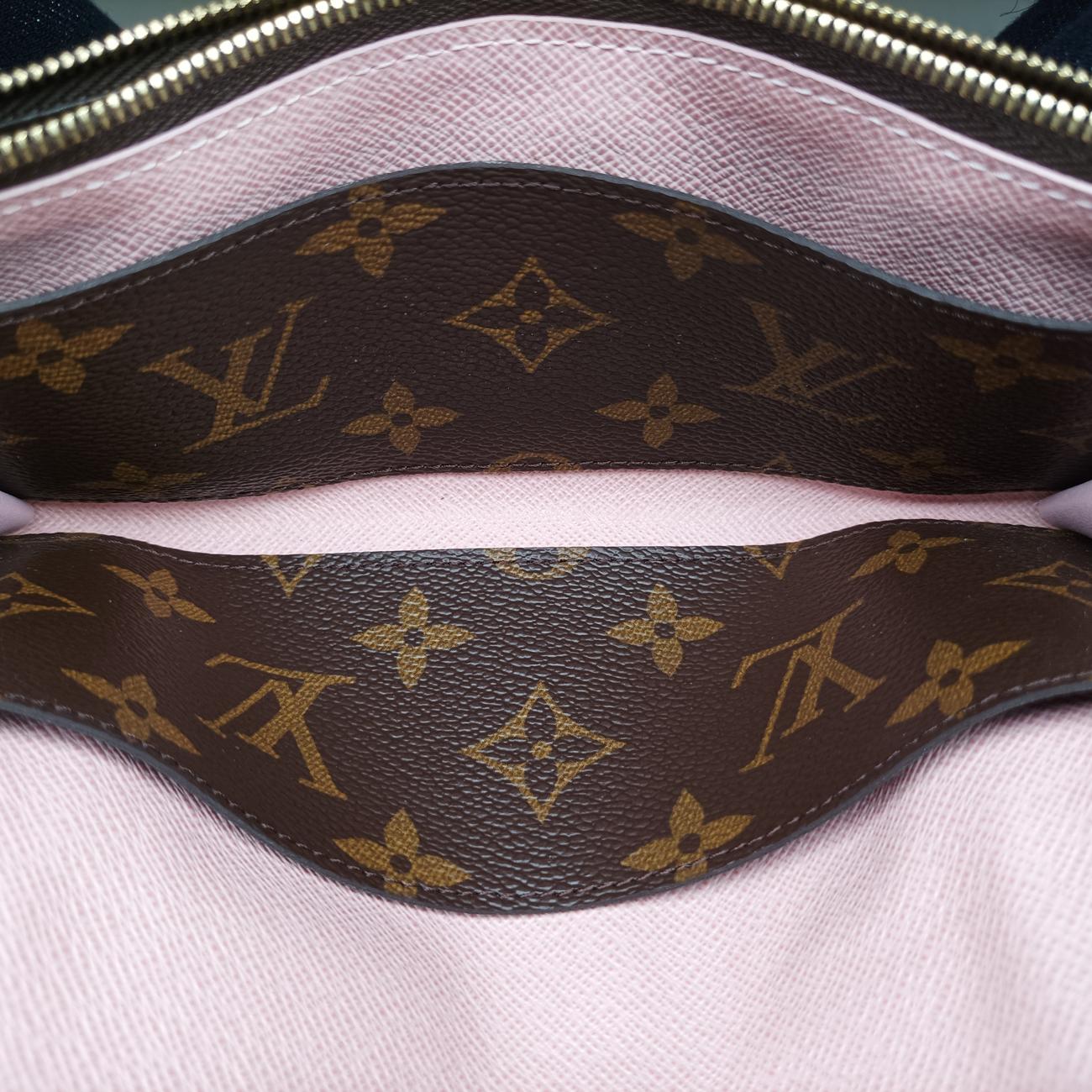 Pre-owned Louis Vuitton Portefeuille Emily Brown×Rose Ballerine Monogram Canvas M61289 others | stylenewstar