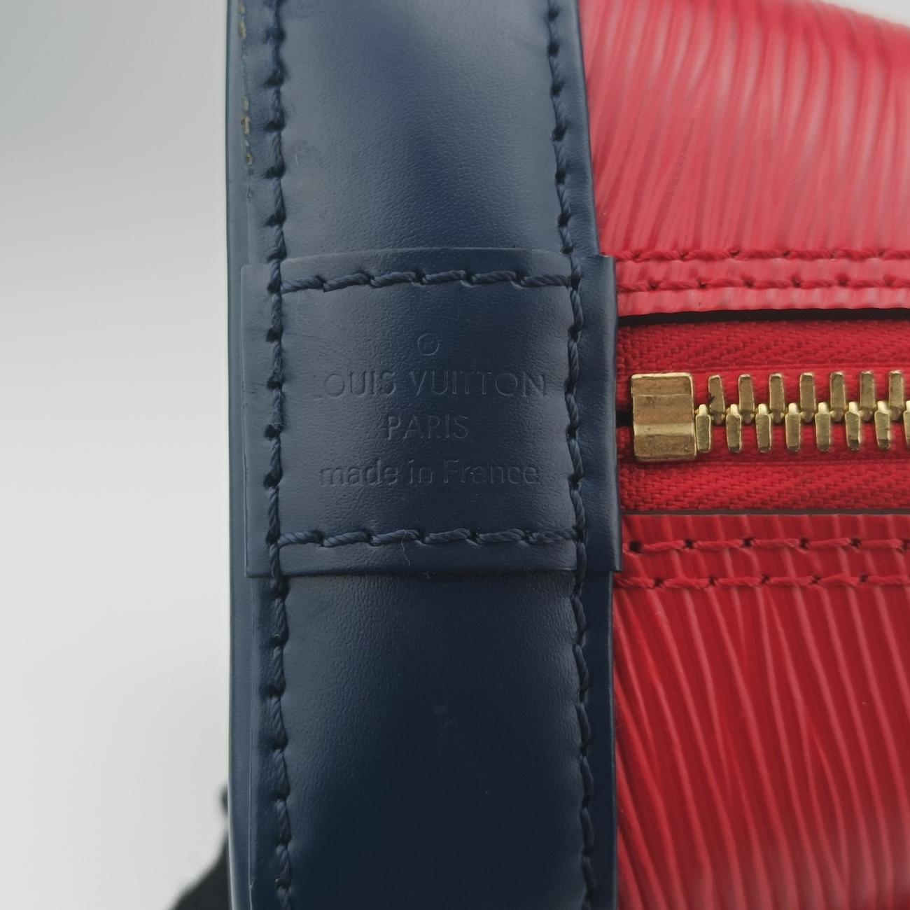 Secondhand Louis Vuitton Alma BB COQUELICOT×VERT×INDIGO Epi M51292 shoulderbag | stylenewstar