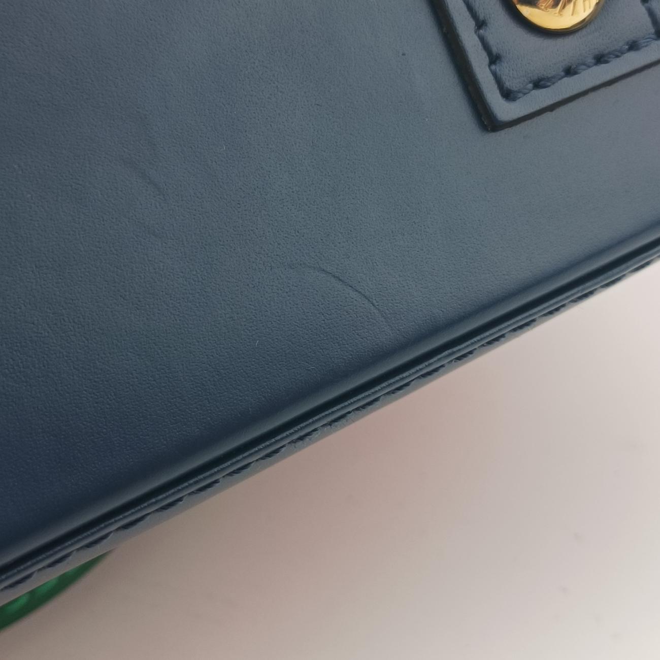 Secondhand Louis Vuitton Alma BB COQUELICOT×VERT×INDIGO Epi M51292 shoulderbag | stylenewstar