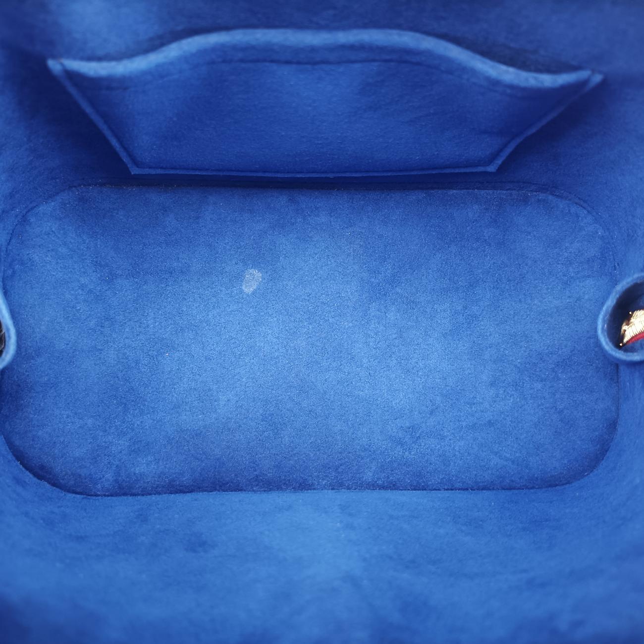 Secondhand Louis Vuitton Alma BB COQUELICOT×VERT×INDIGO Epi M51292 shoulderbag | stylenewstar