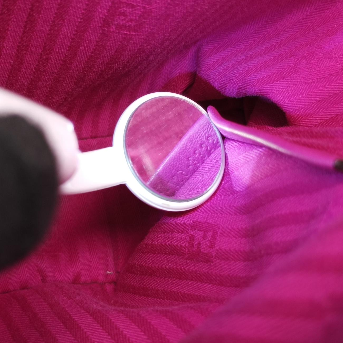 Secondhand Fendi Petite 2 JOURS Rose Leather 8BH253 shoulderbag | stylenewstar