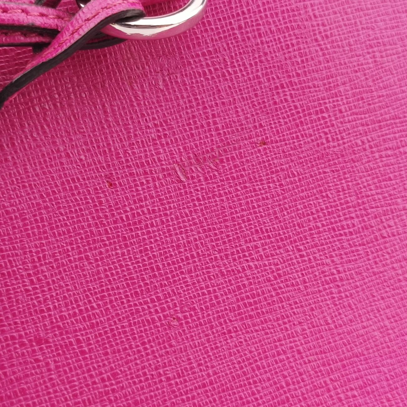 Secondhand Fendi Petite 2 JOURS Rose Leather 8BH253 shoulderbag | stylenewstar