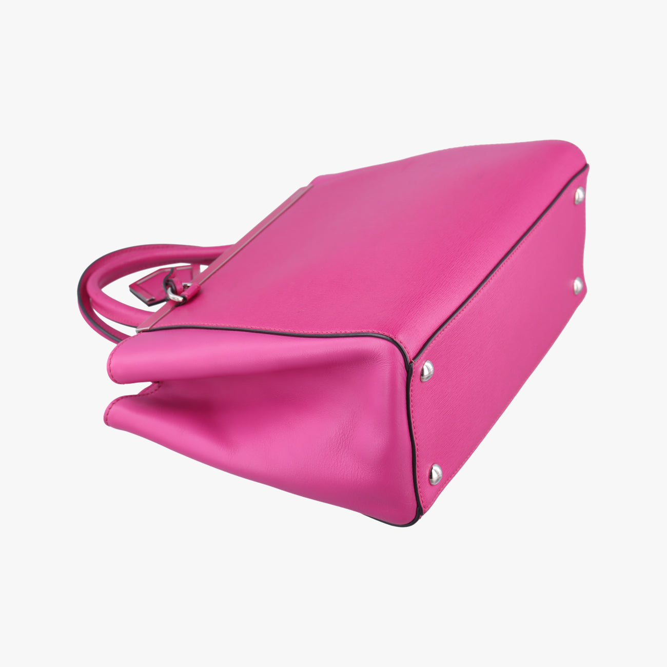 Secondhand Fendi Petite 2 JOURS Rose Leather 8BH253 shoulderbag | stylenewstar